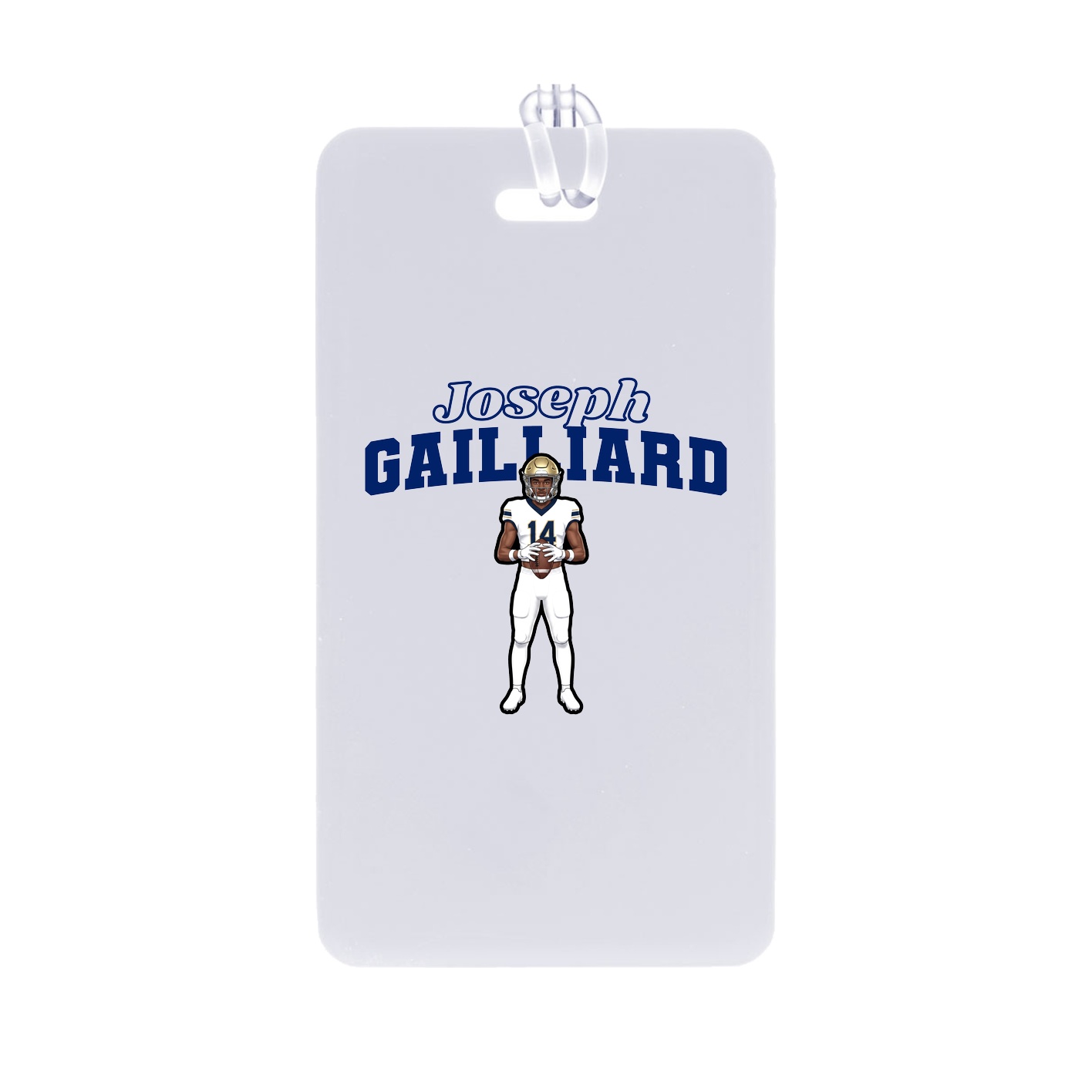 Bag Tag — Name Arch in Classic