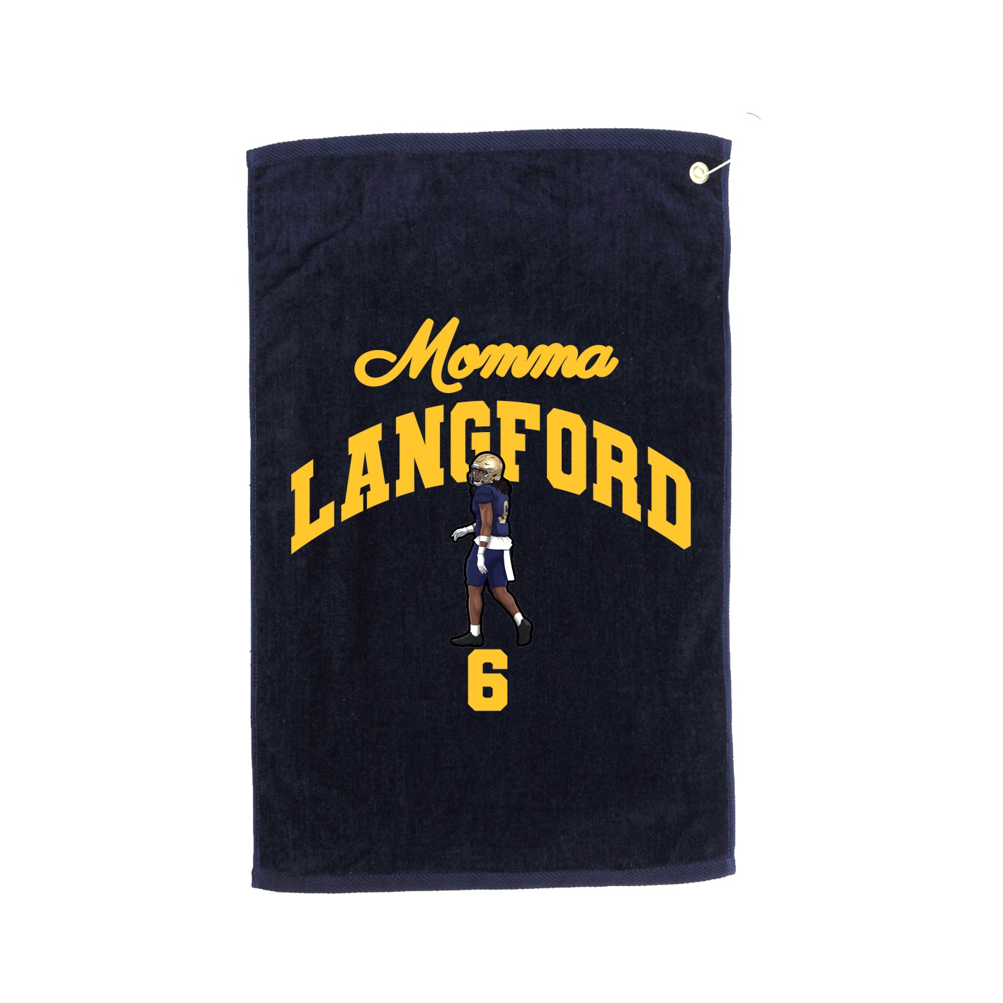 Golf Towel — Mothers Day Arch in Navy