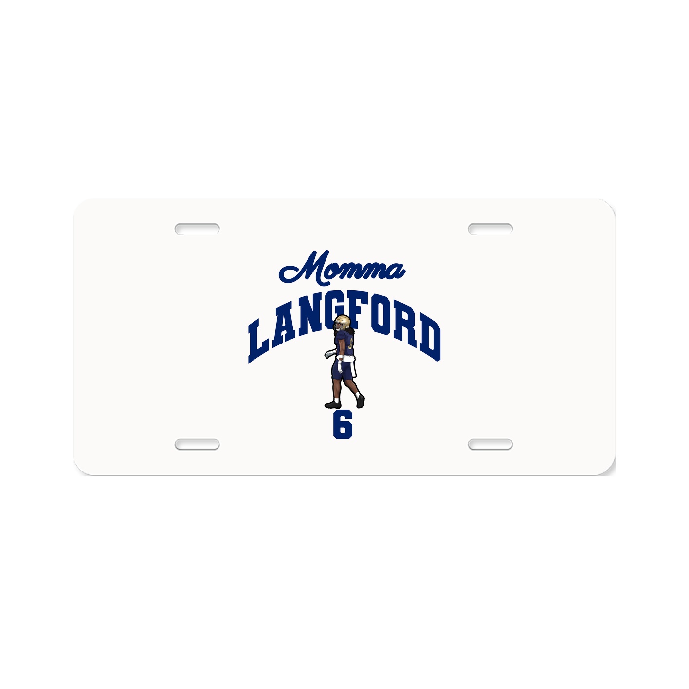 License Plate — Mothers Day Arch in Classic