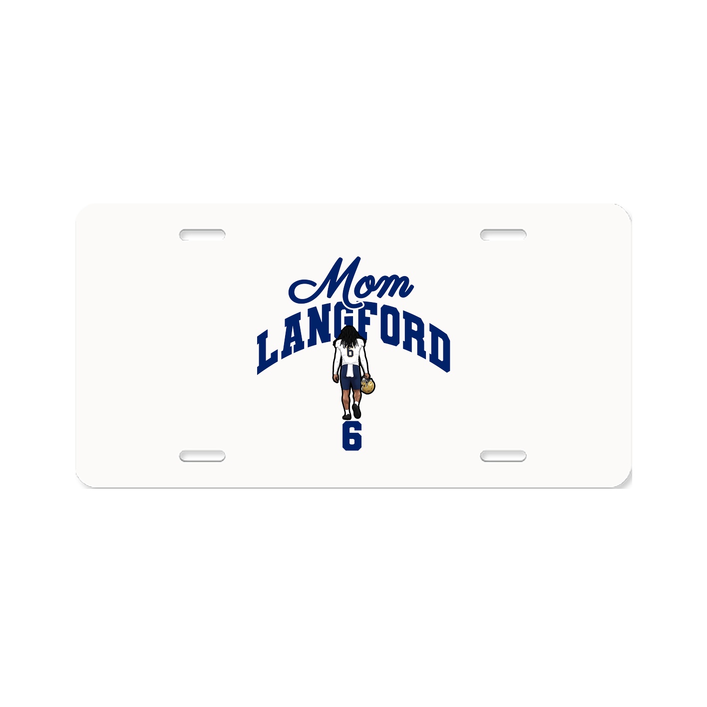 License Plate — Mothers Day Arch in Classic