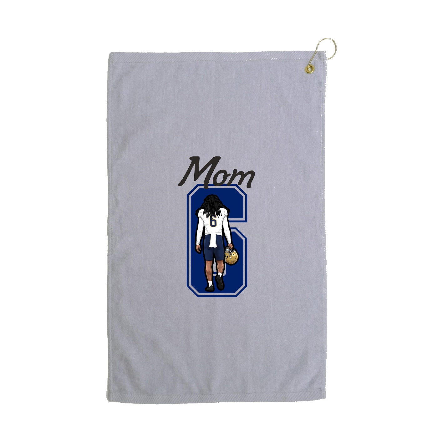 Golf Towel — Mothers Day Shirsey in Grey