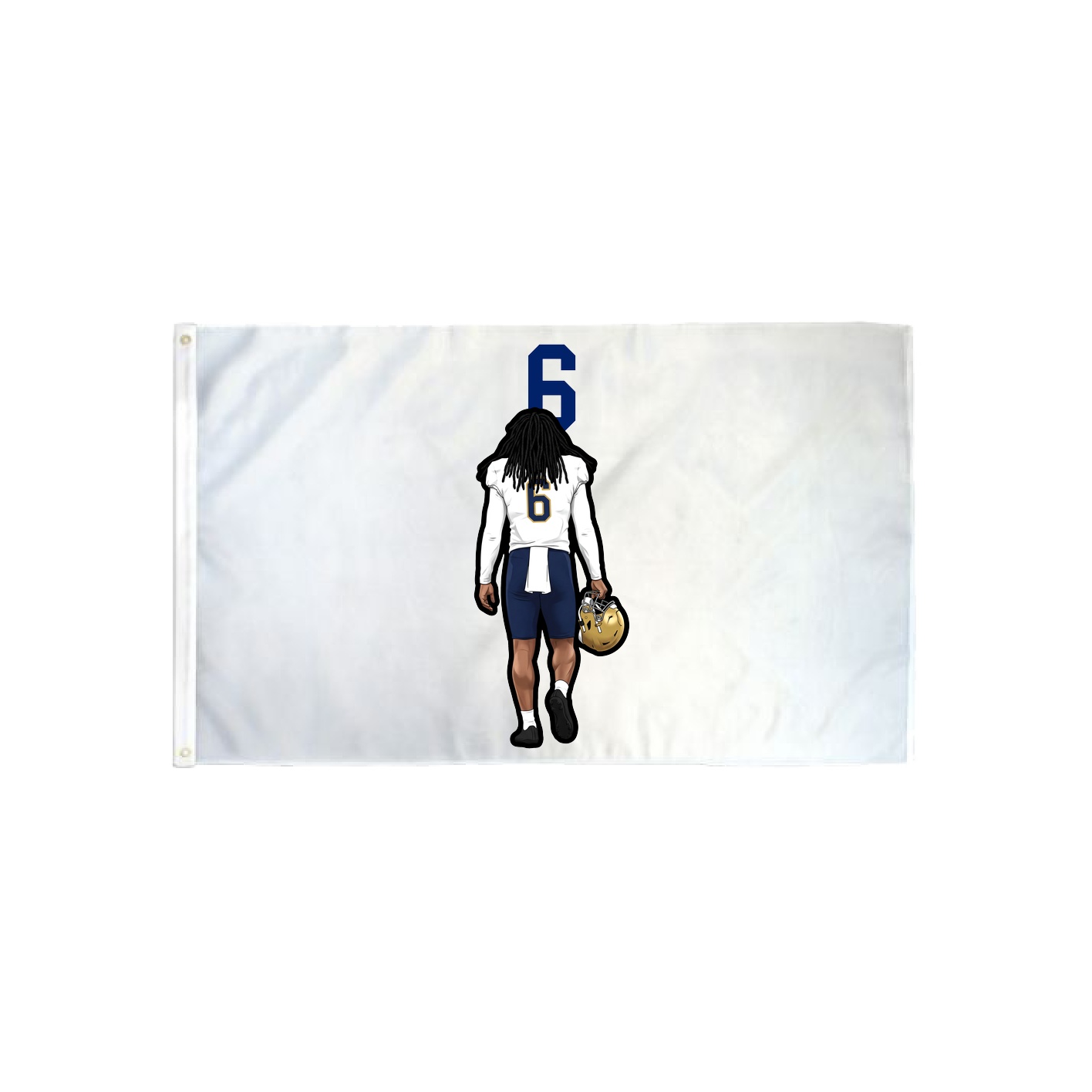 3x5 Flag — Number Top in Classic