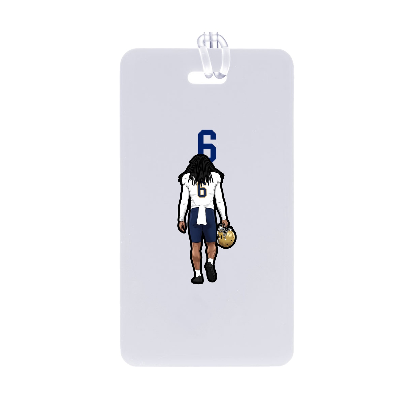 Bag Tag — Number Top in Classic