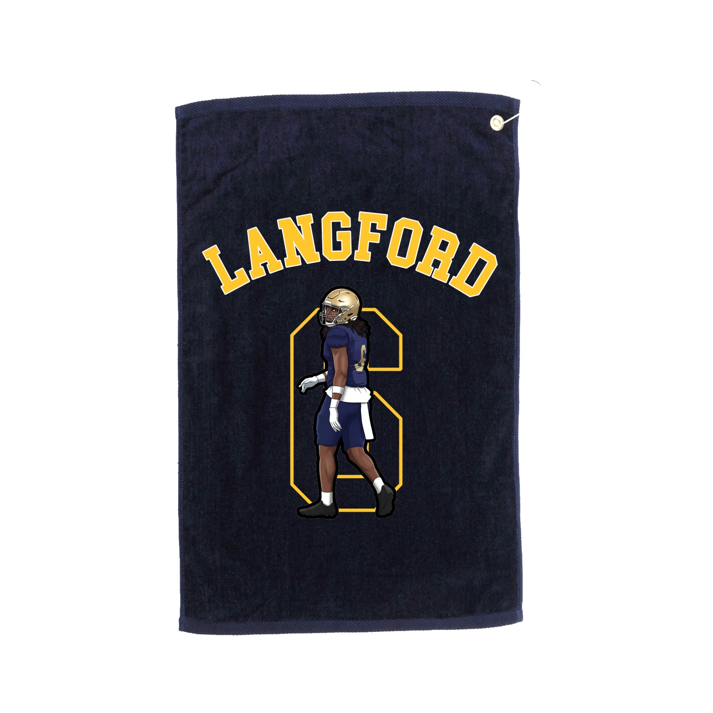 Golf Towel — Shirsey Arch in Navy