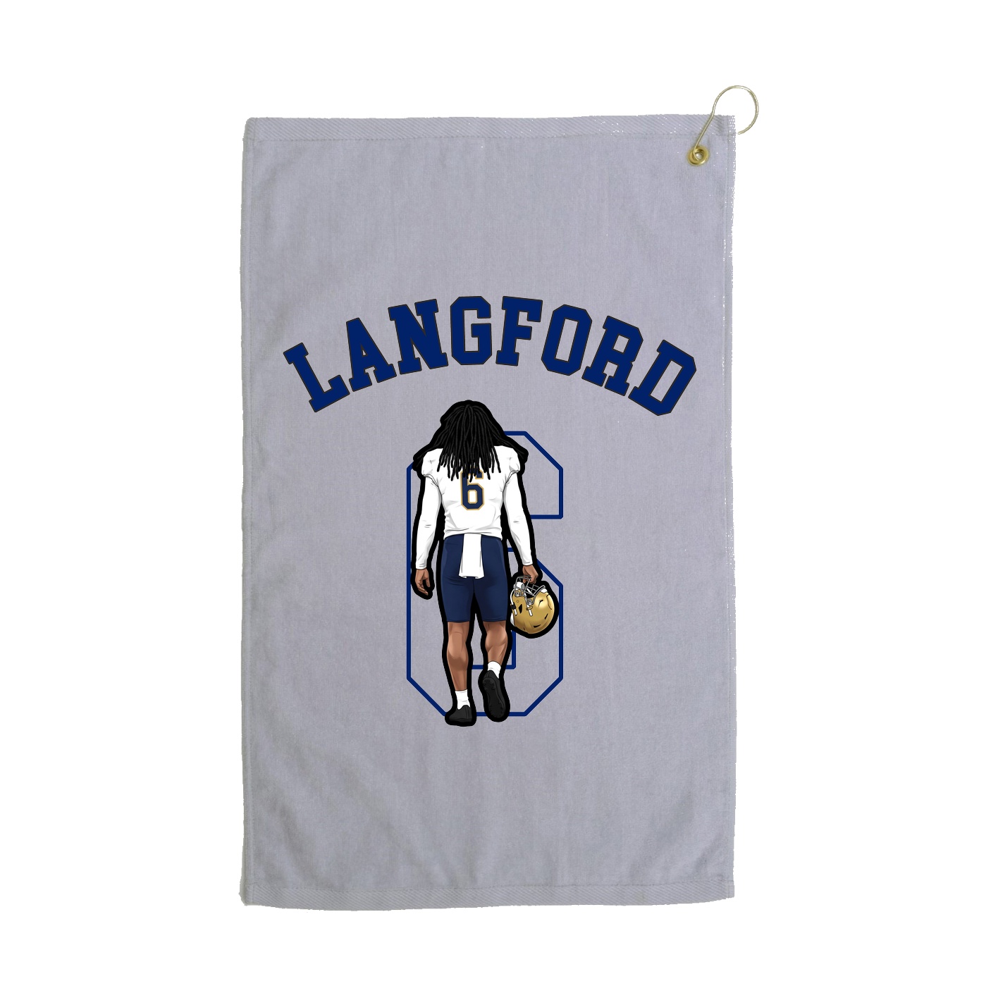 Golf Towel — Shirsey Arch in Grey