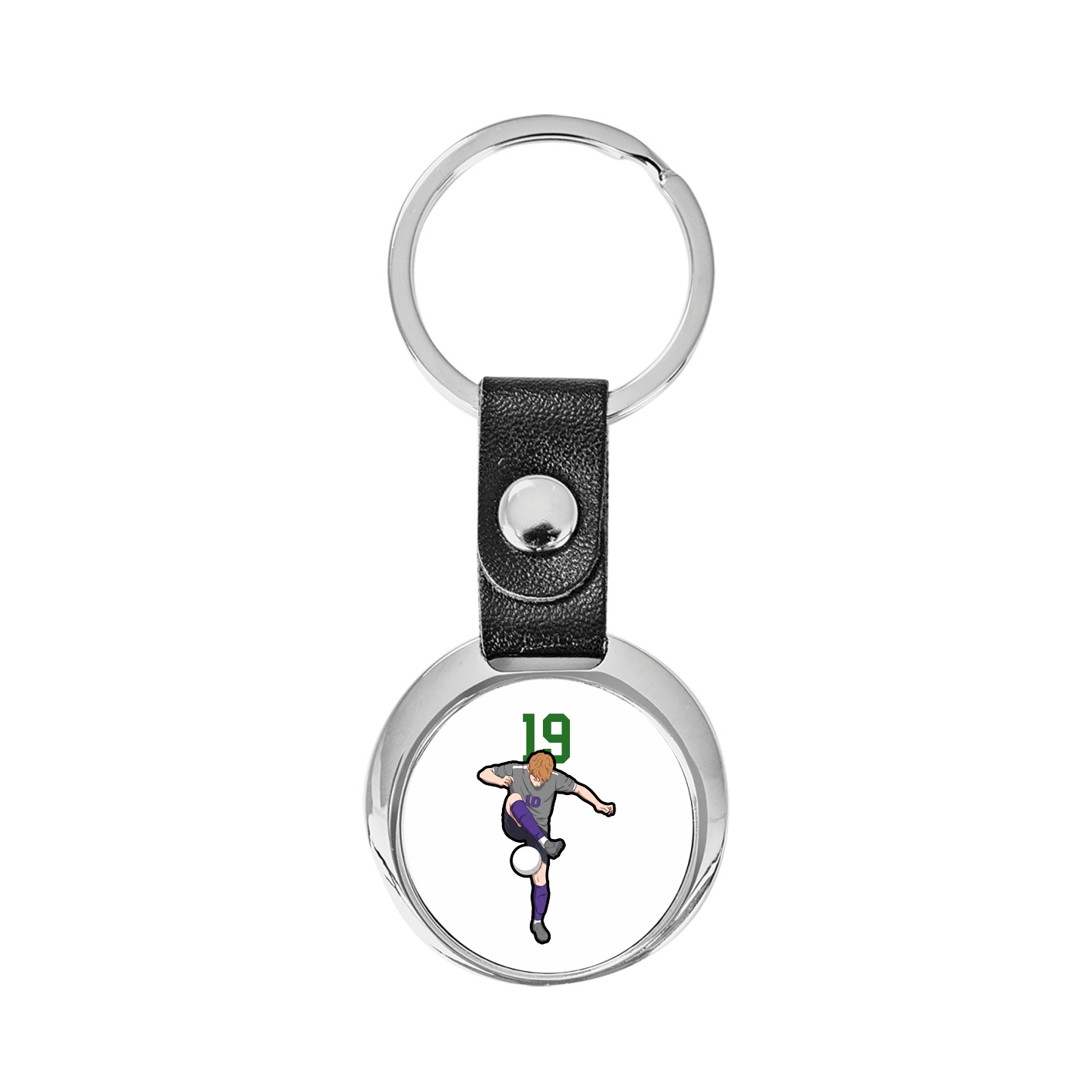 Key Chain — Number Top in Classic