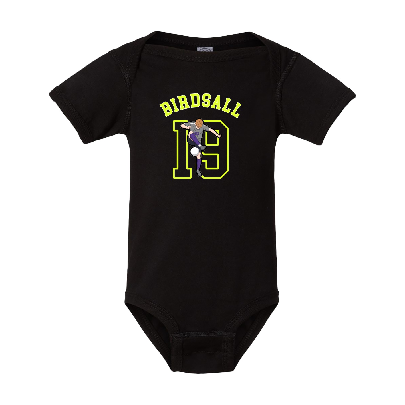 Baby Onesie — Shirsey Arch in Black