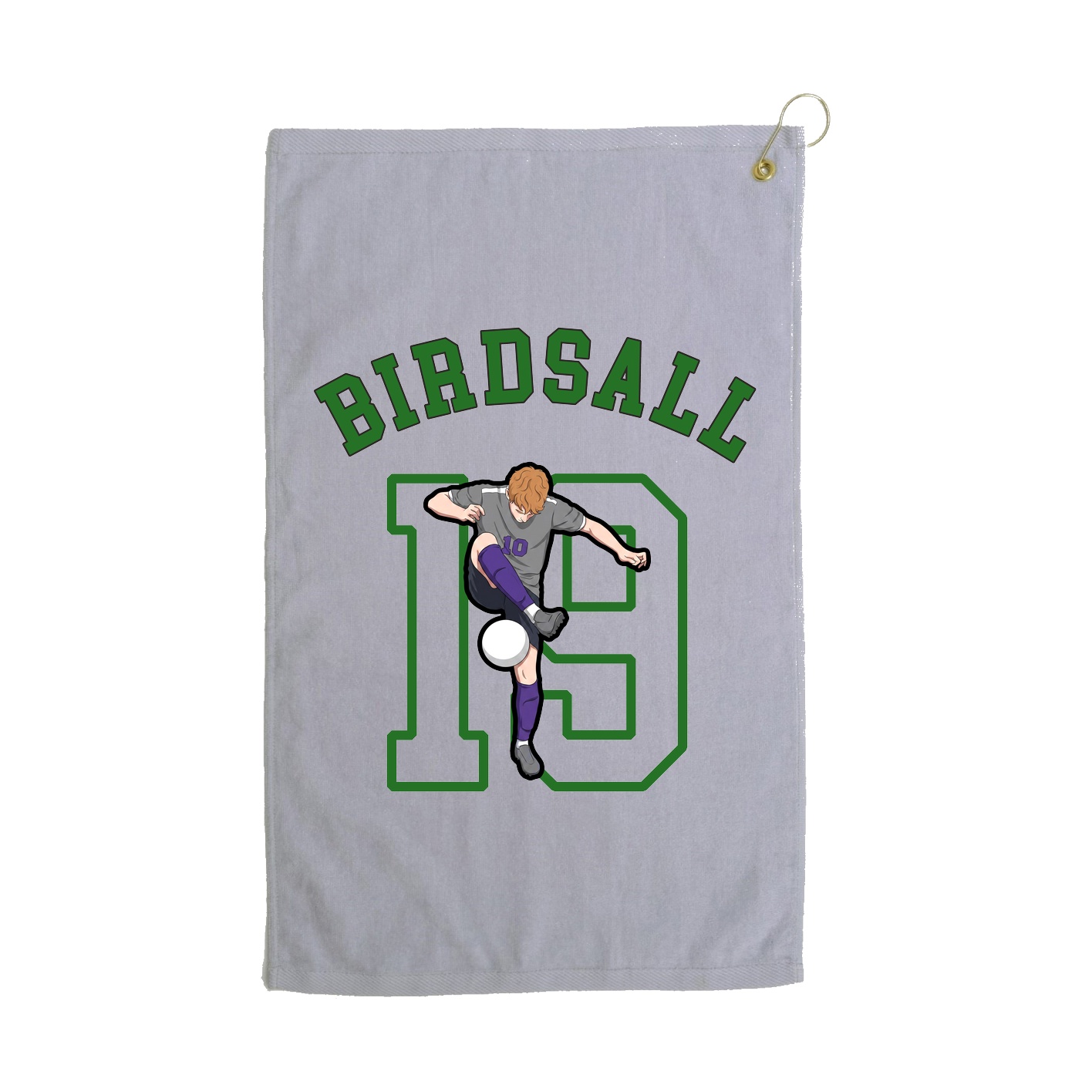 Golf Towel — Shirsey Arch in Grey
