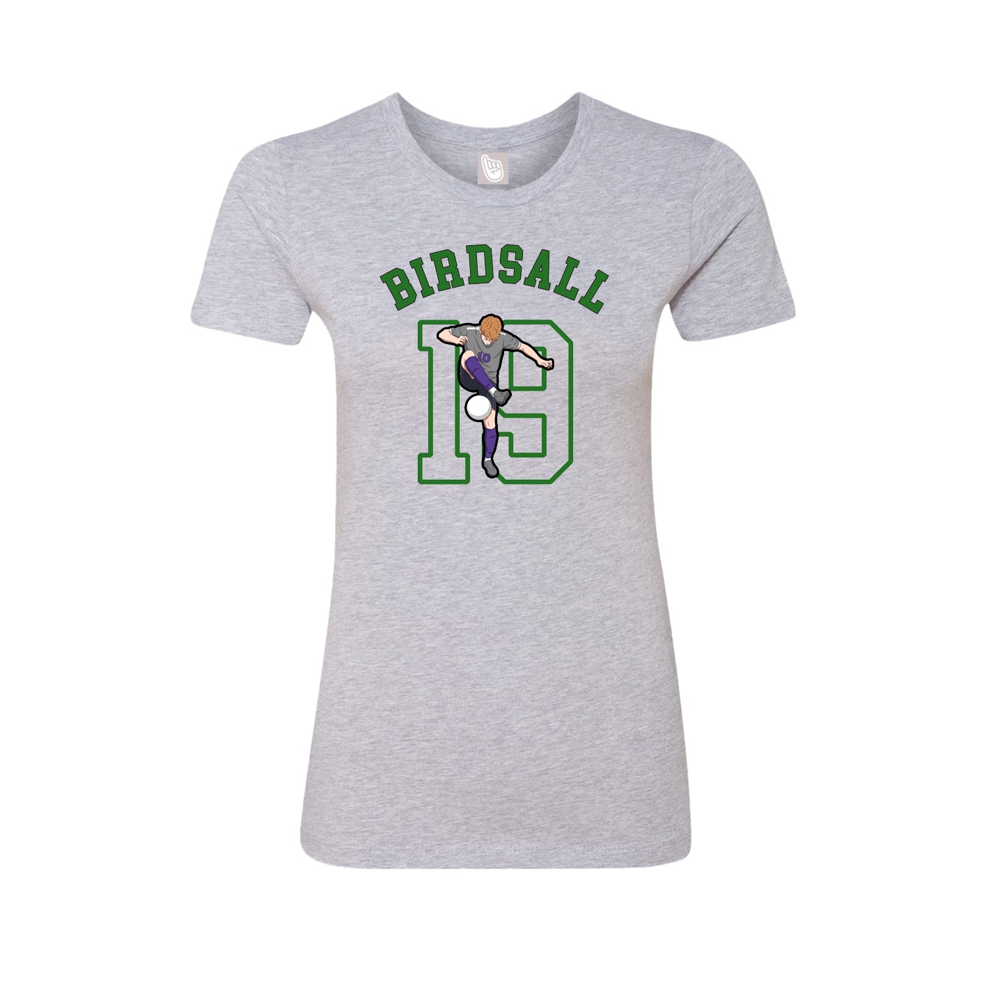 Womens Tee — Shirsey Arch in Grey