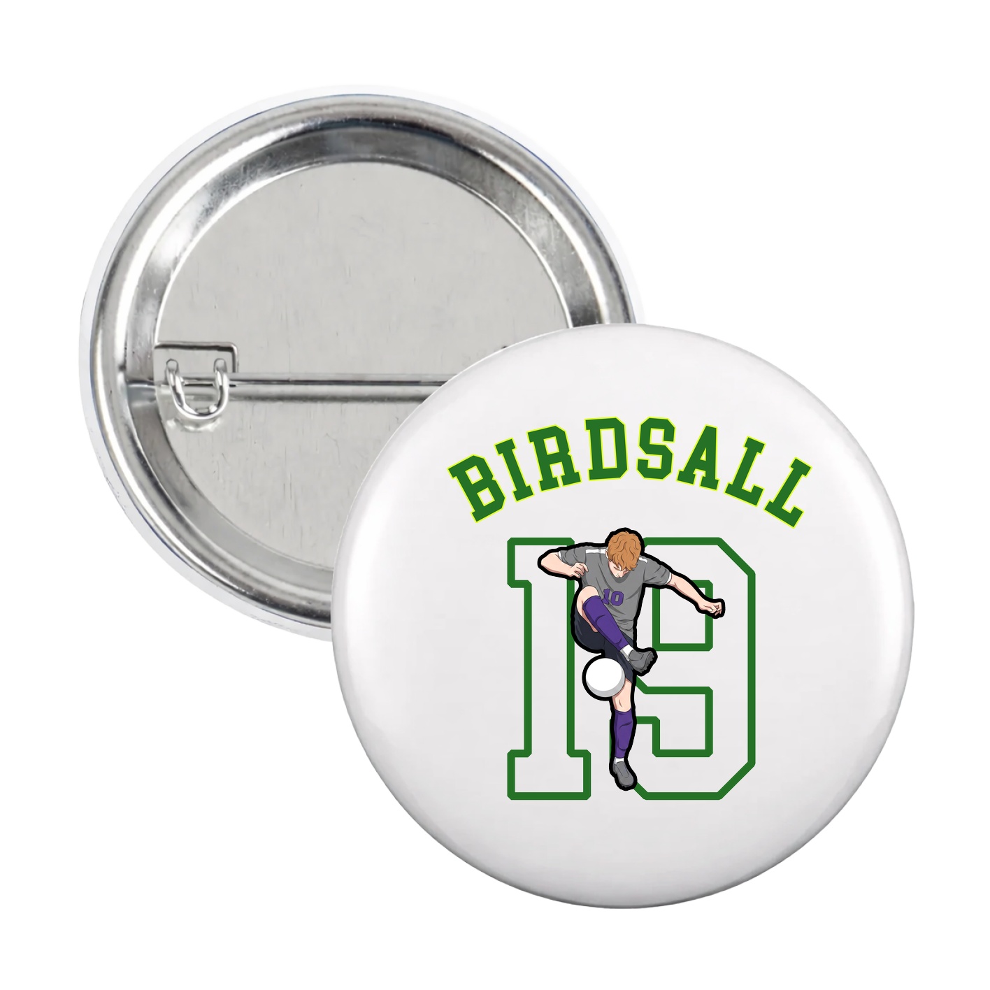 Game Day Button — Shirsey Arch in White