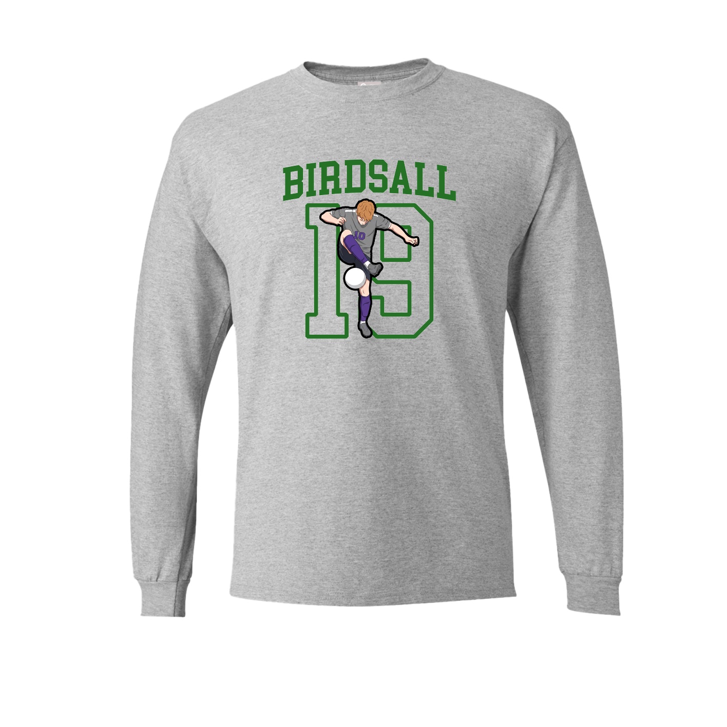 Long Sleeve Tee — Shirsey in Grey