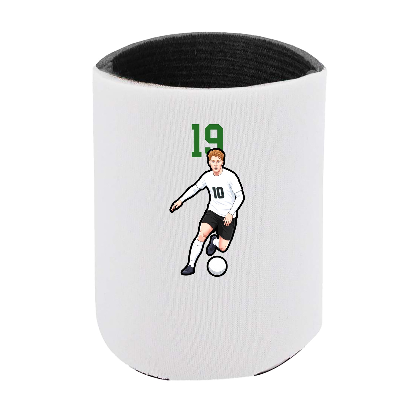 Can Holder — Number Top in White