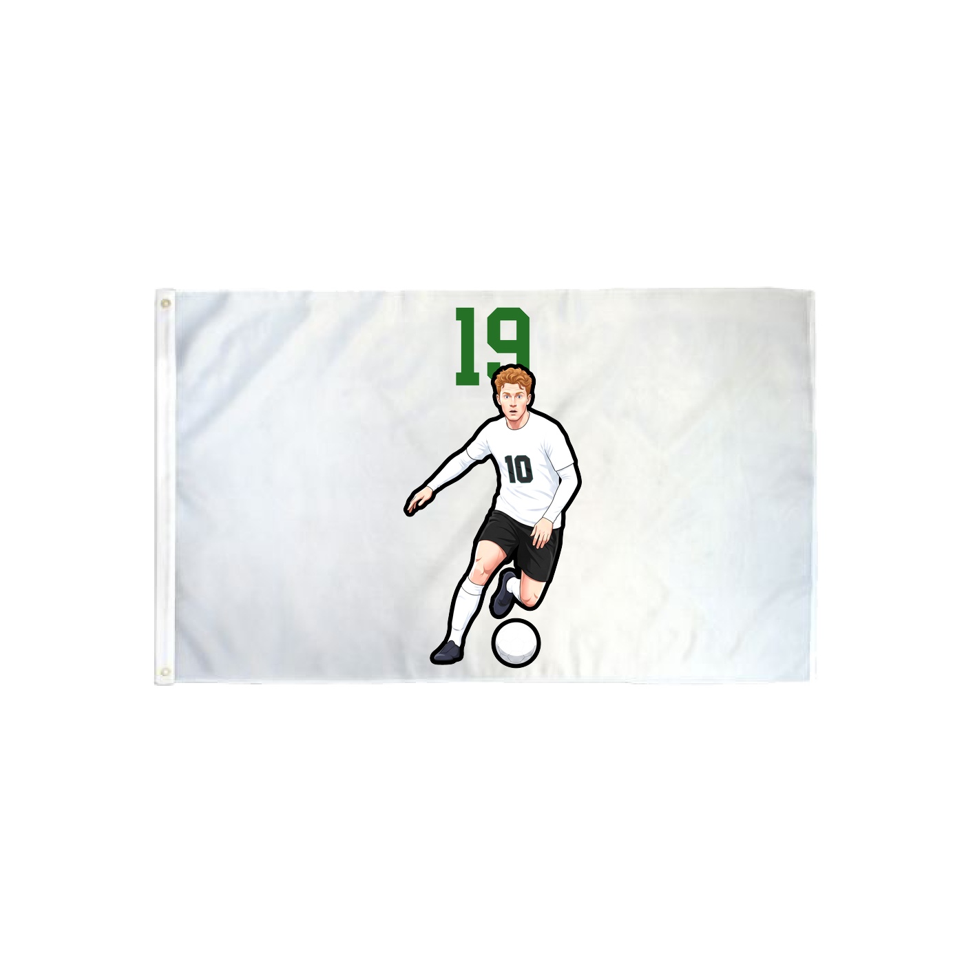 3x5 Flag — Number Top in Classic