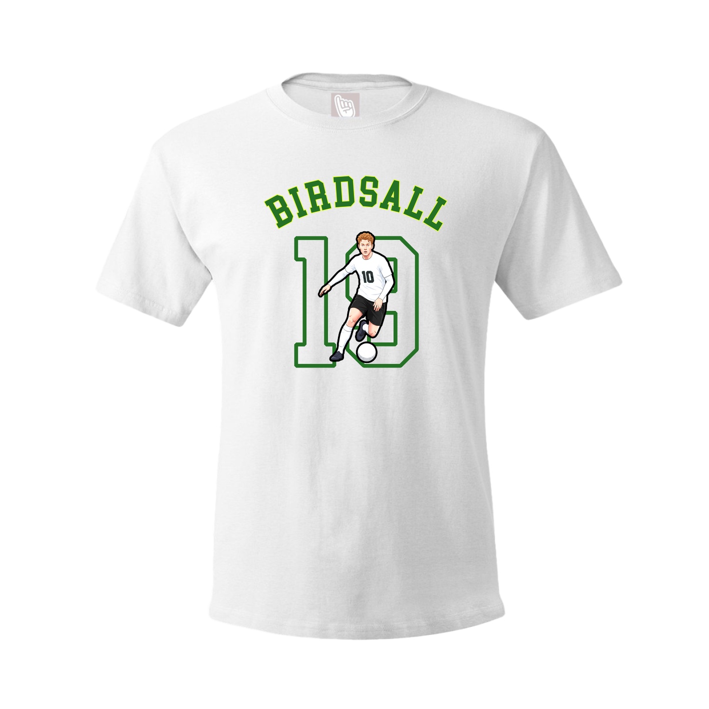 Youth Tee — Shirsey Arch in White