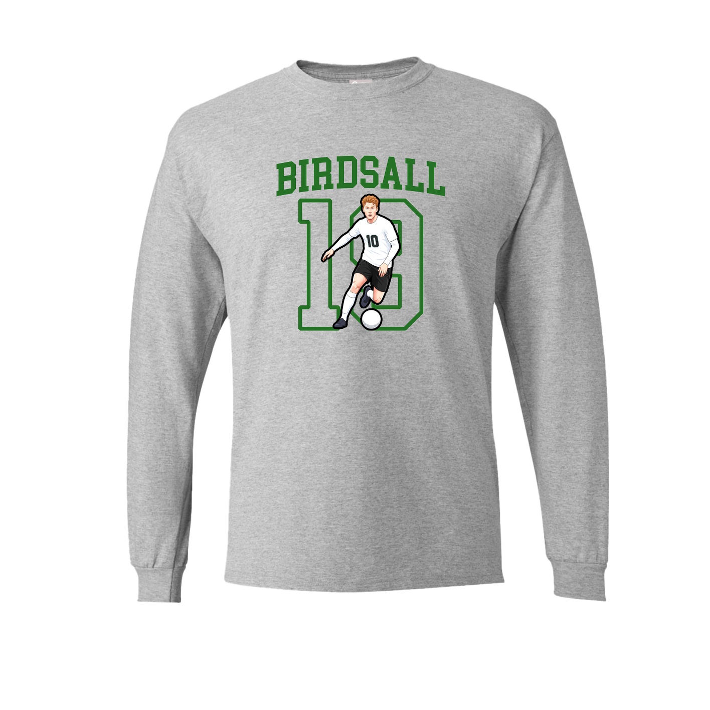 Long Sleeve Tee — Shirsey in Grey