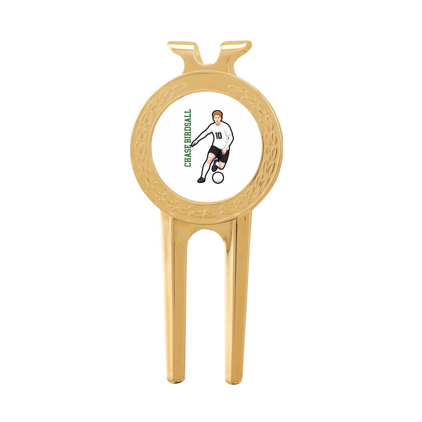 Divot Tool with Ball Marker — Name Vertical in Classic