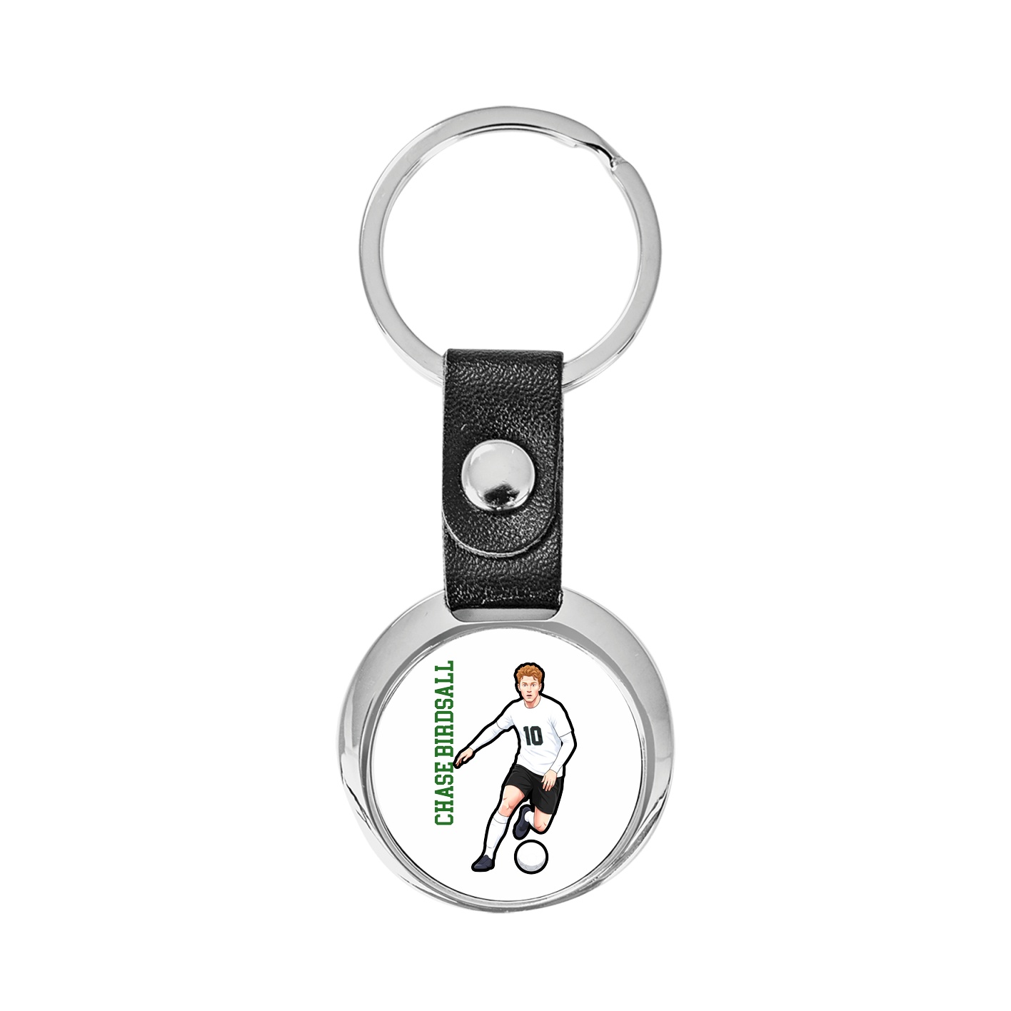 Key Chain — Name Vertical in Classic