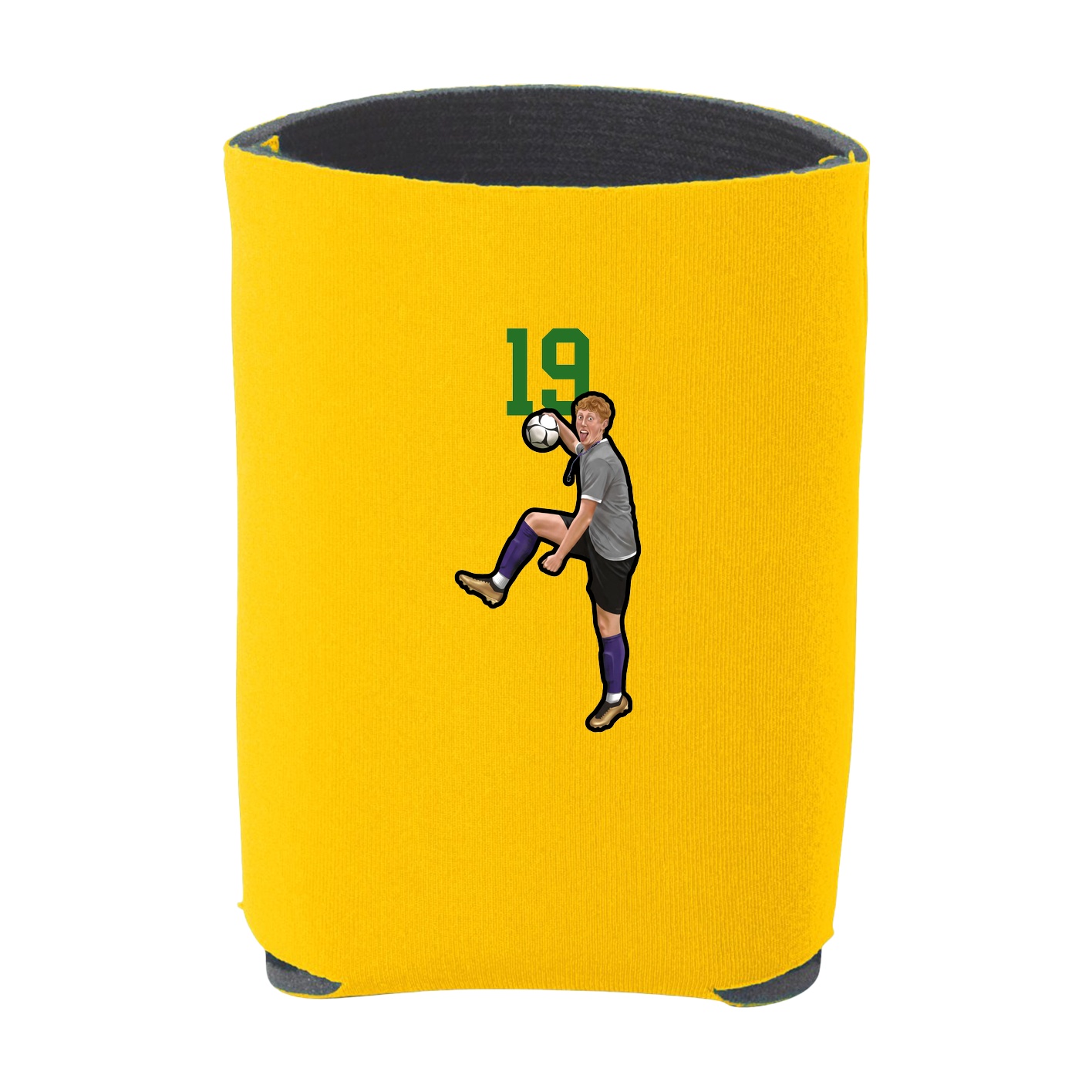 Can Holder — Number Top in Yellow
