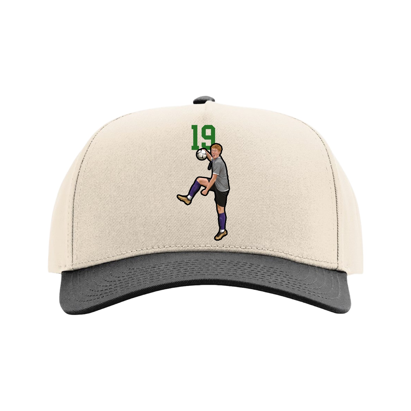 Full Fabric Five-Panel Champ Cap