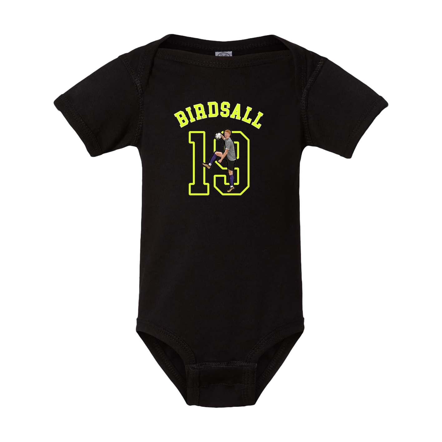 Baby Onesie — Shirsey Arch in Black