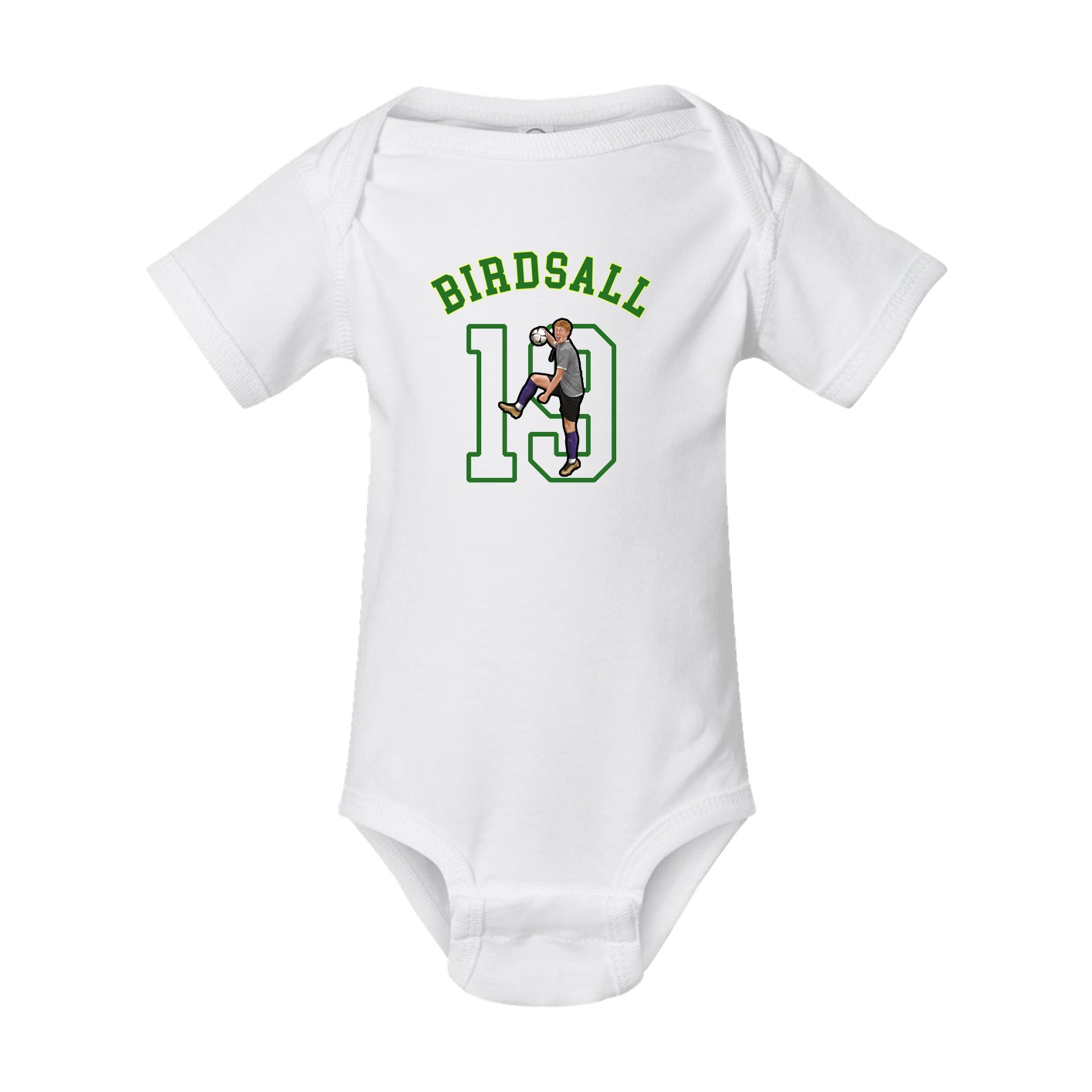Baby Onesie — Shirsey Arch in White