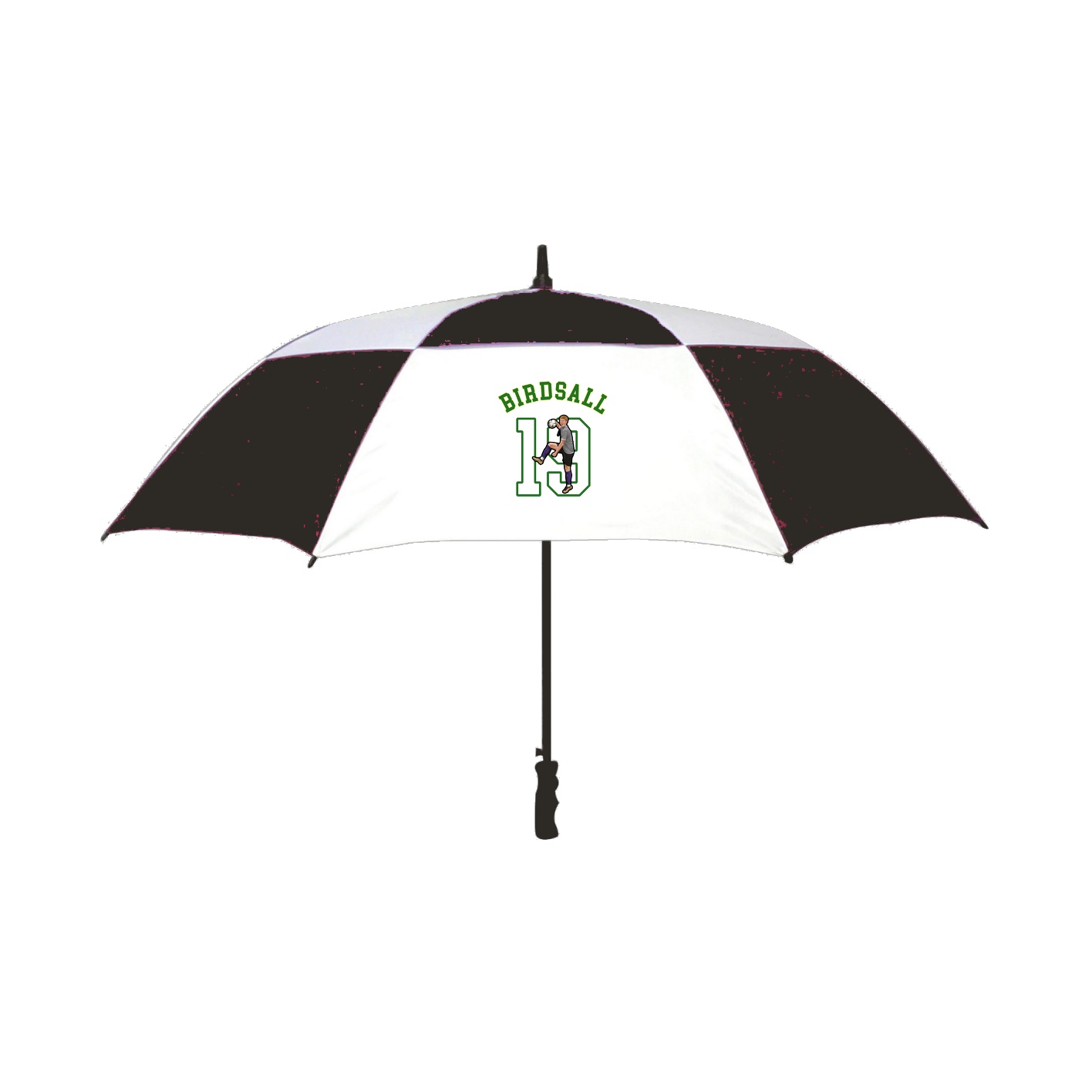 Golf Umbrella — Shirsey Arch in Black