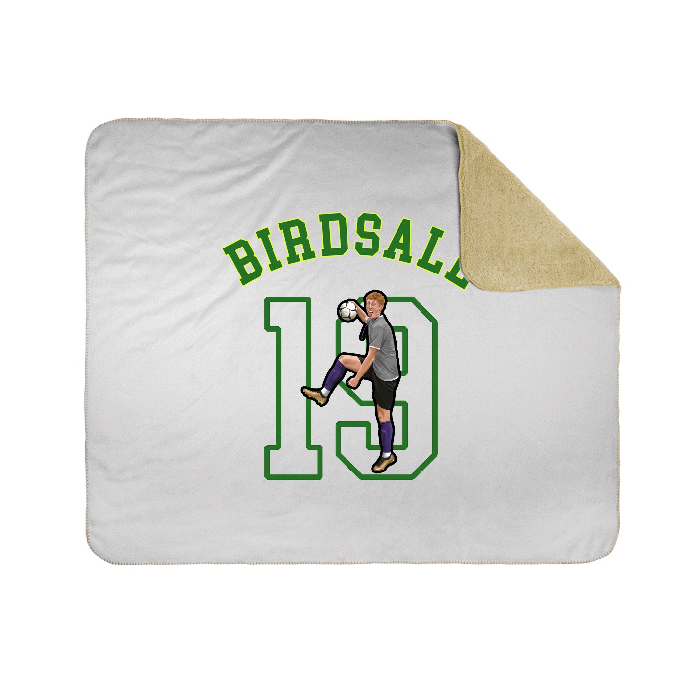 Throw Blanket — Shirsey Arch in White