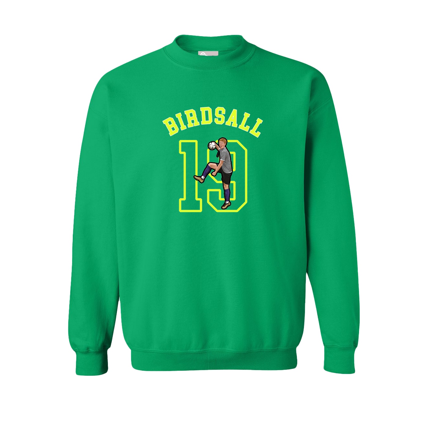 Fleece Crew — Shirsey Arch in Green