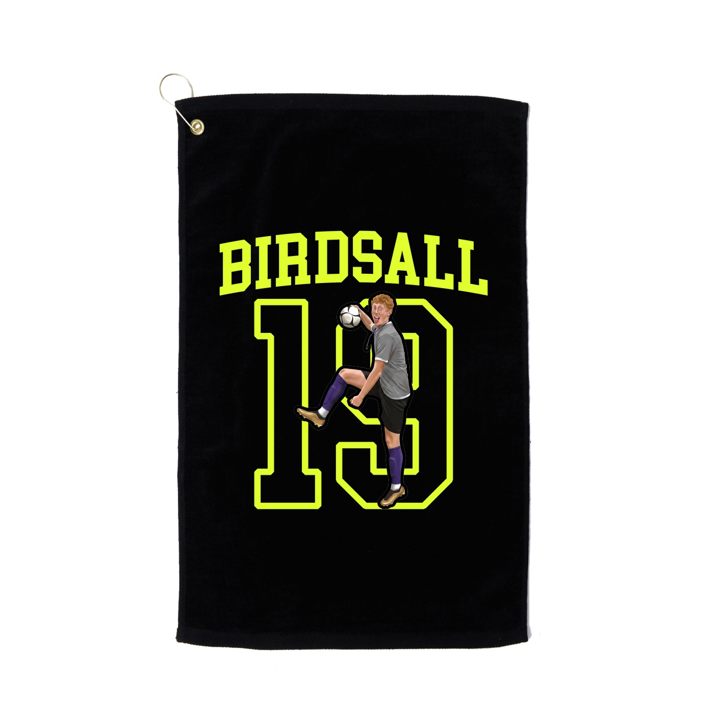 Golf Towel — Shirsey in Black