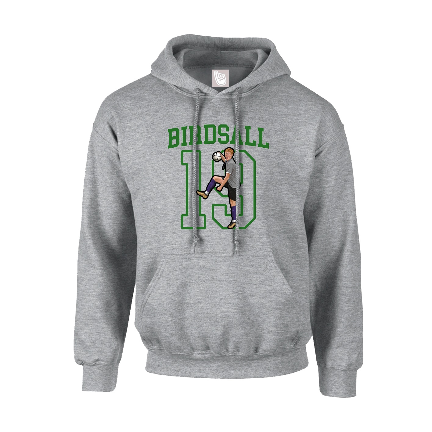 Youth Hoodie — Shirsey in Grey