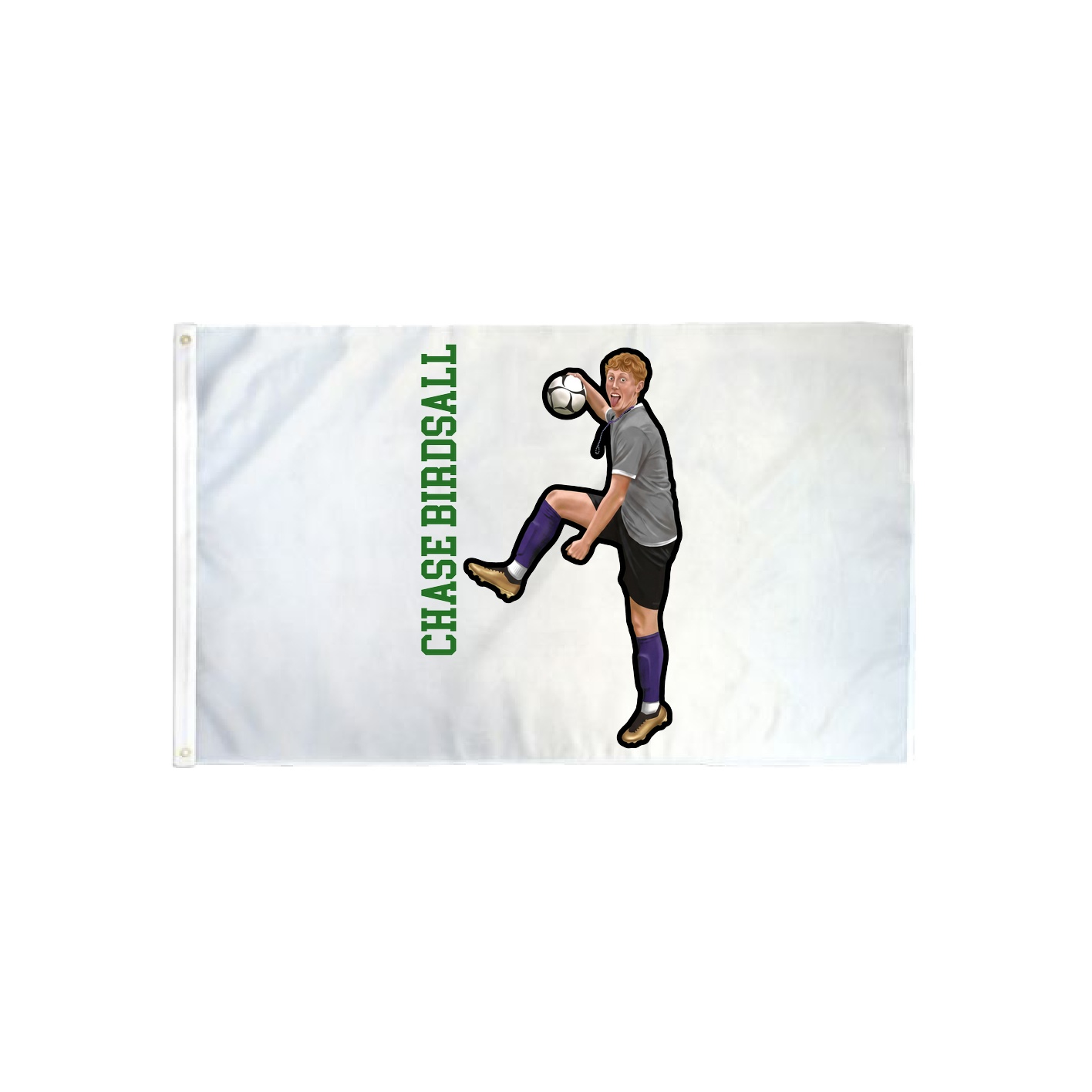 3x5 Flag — Name Vertical in Classic