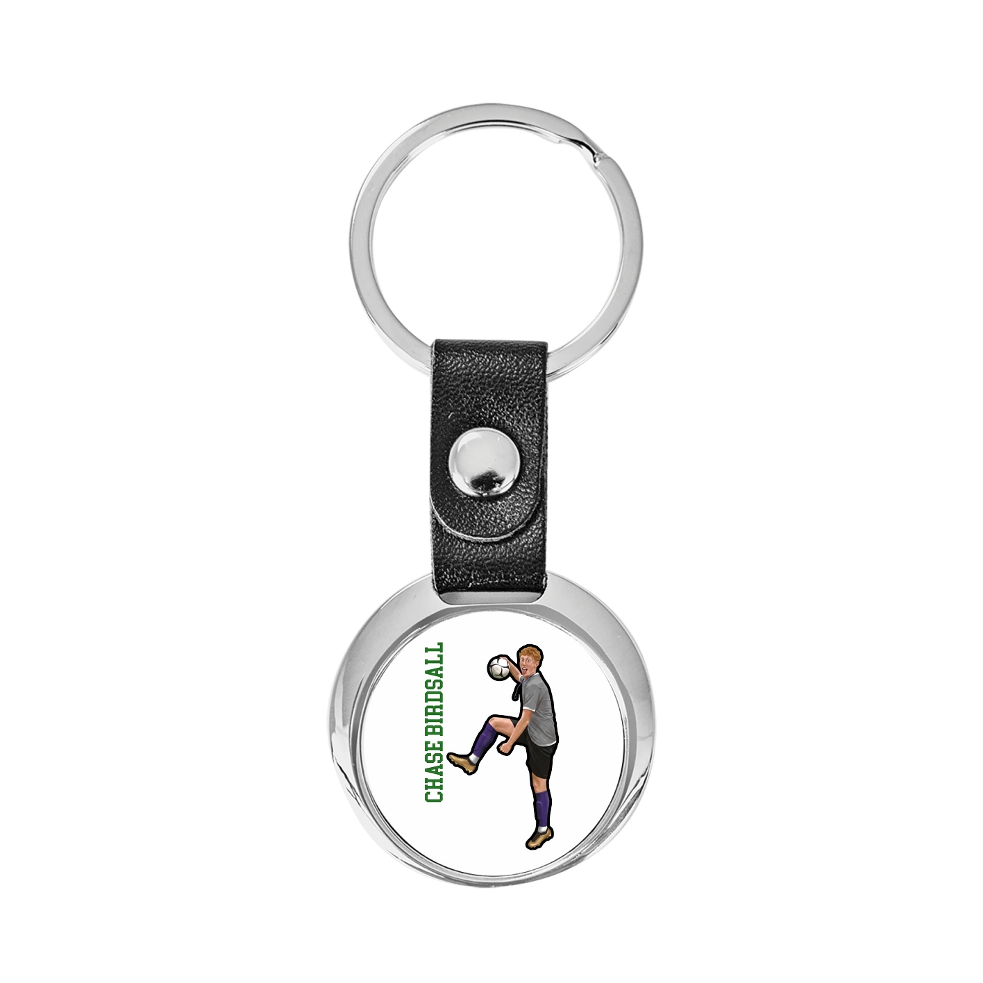 Key Chain — Name Vertical in Classic