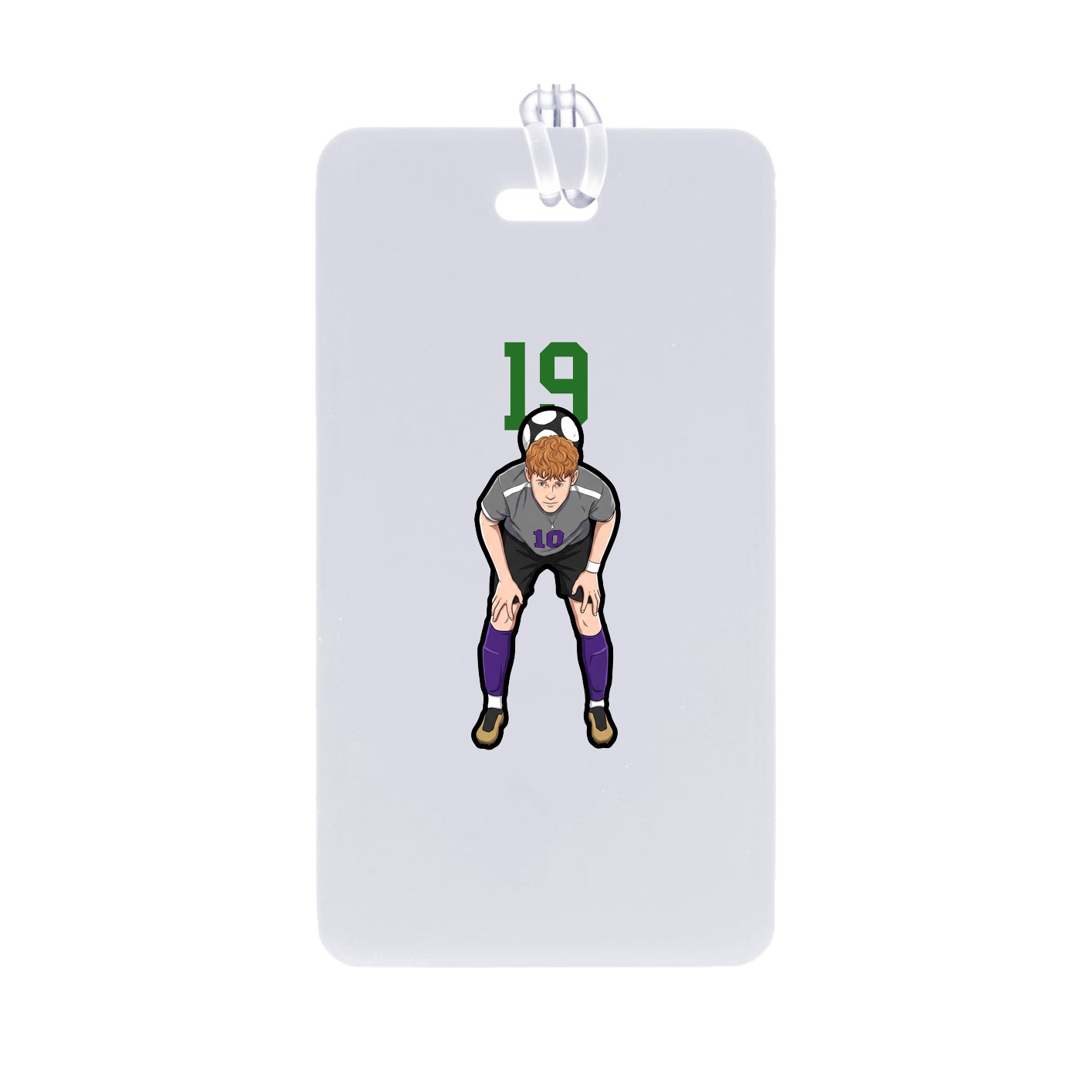 Bag Tag — Number Top in Classic