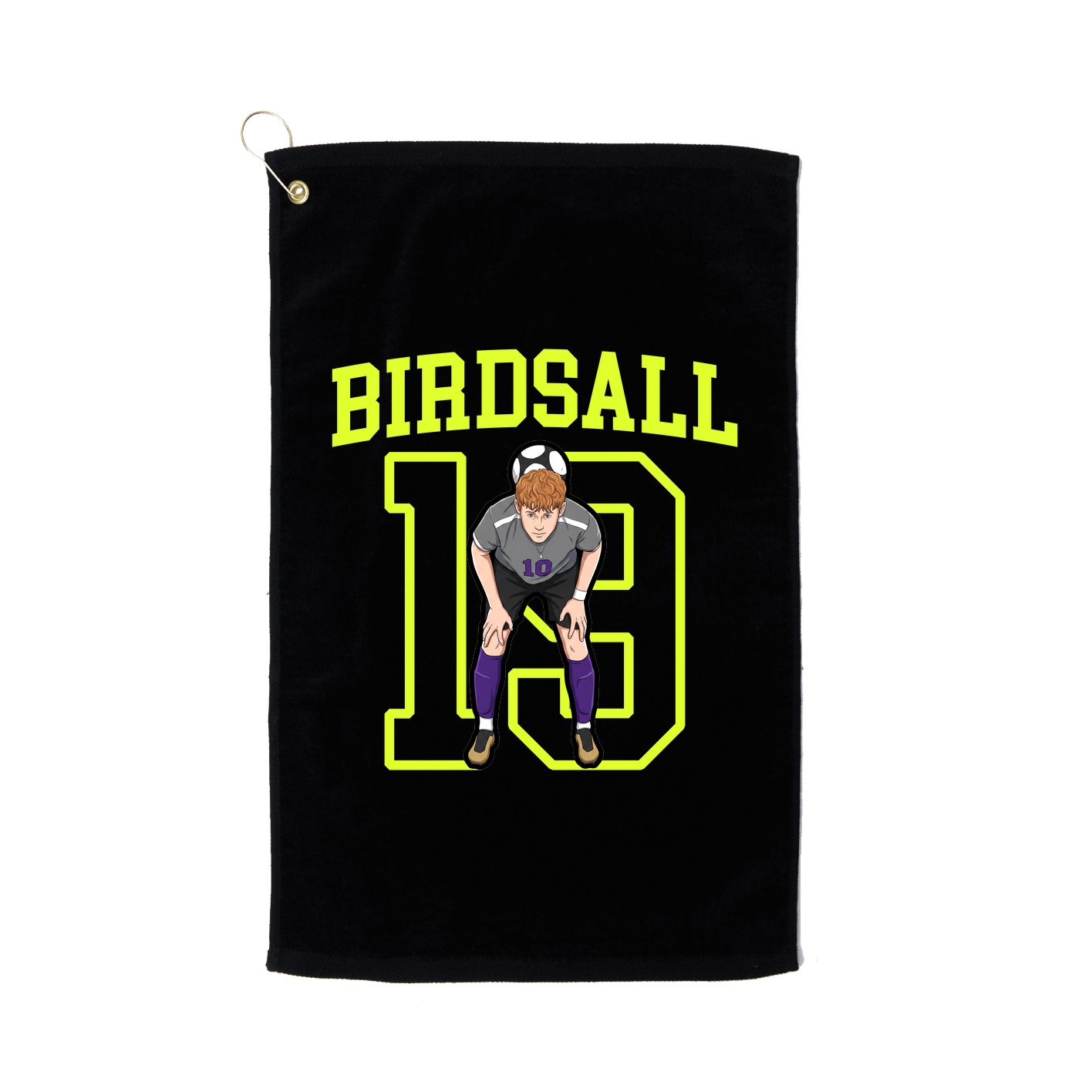 Golf Towel — Shirsey in Black