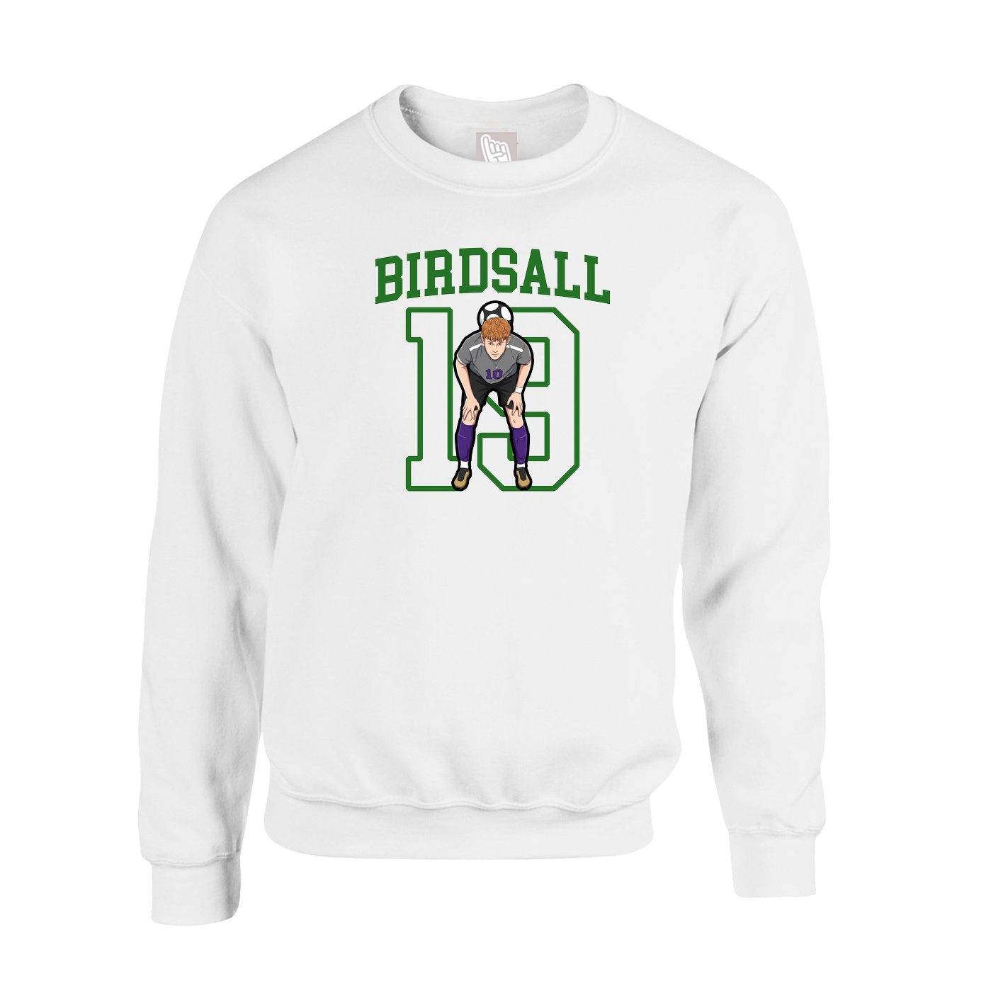 Fleece Crew — Shirsey in White