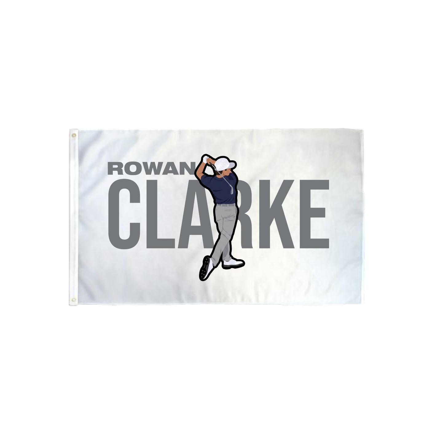 3x5 Flag — Player Name in Classic