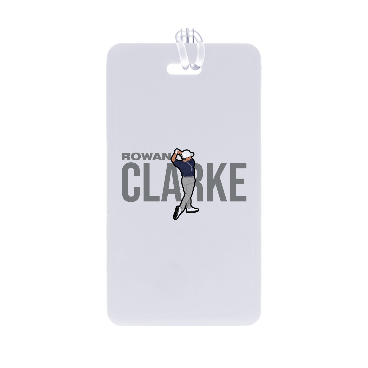Bag Tag — Player Name in Classic