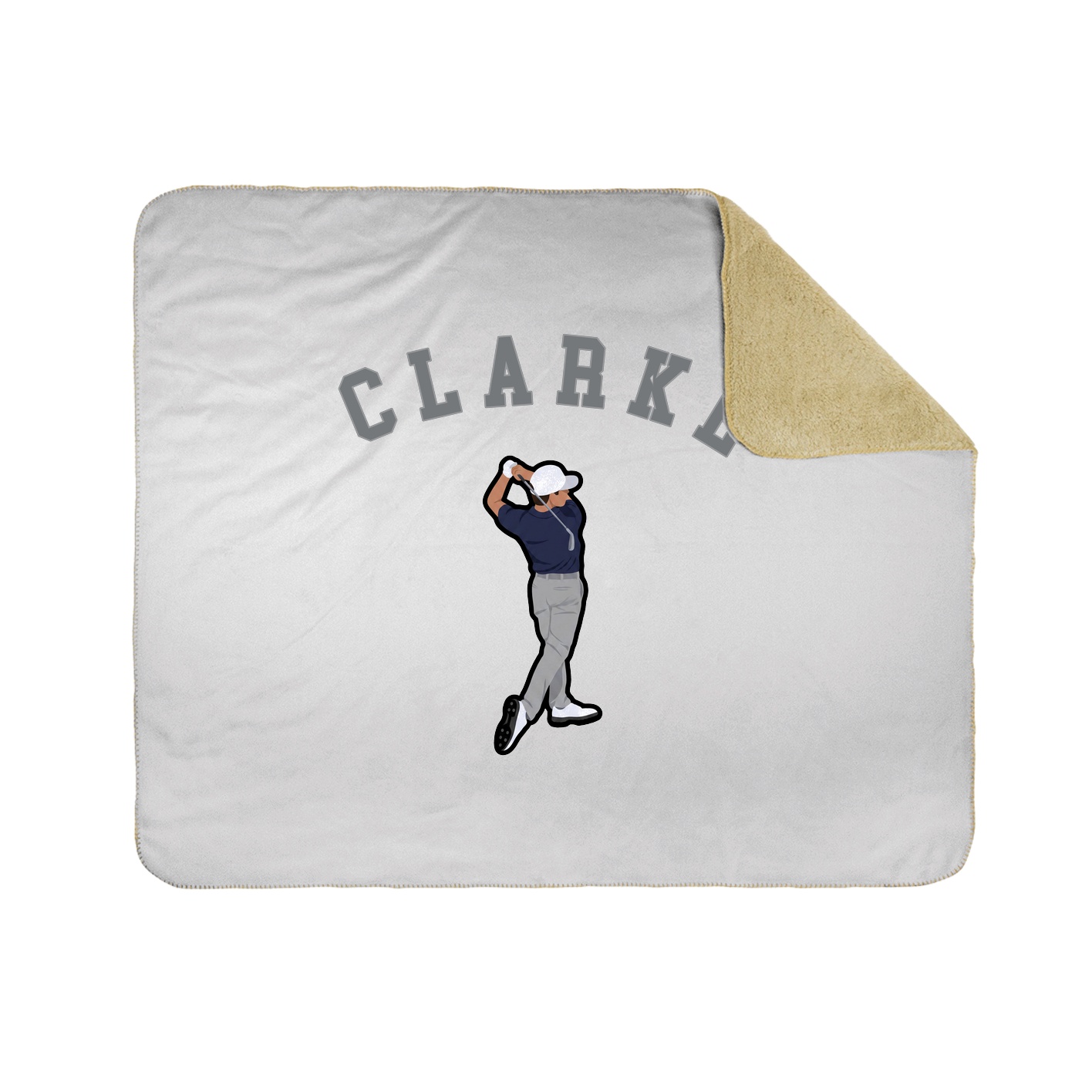 Throw Blanket — Shirsey Arch in White