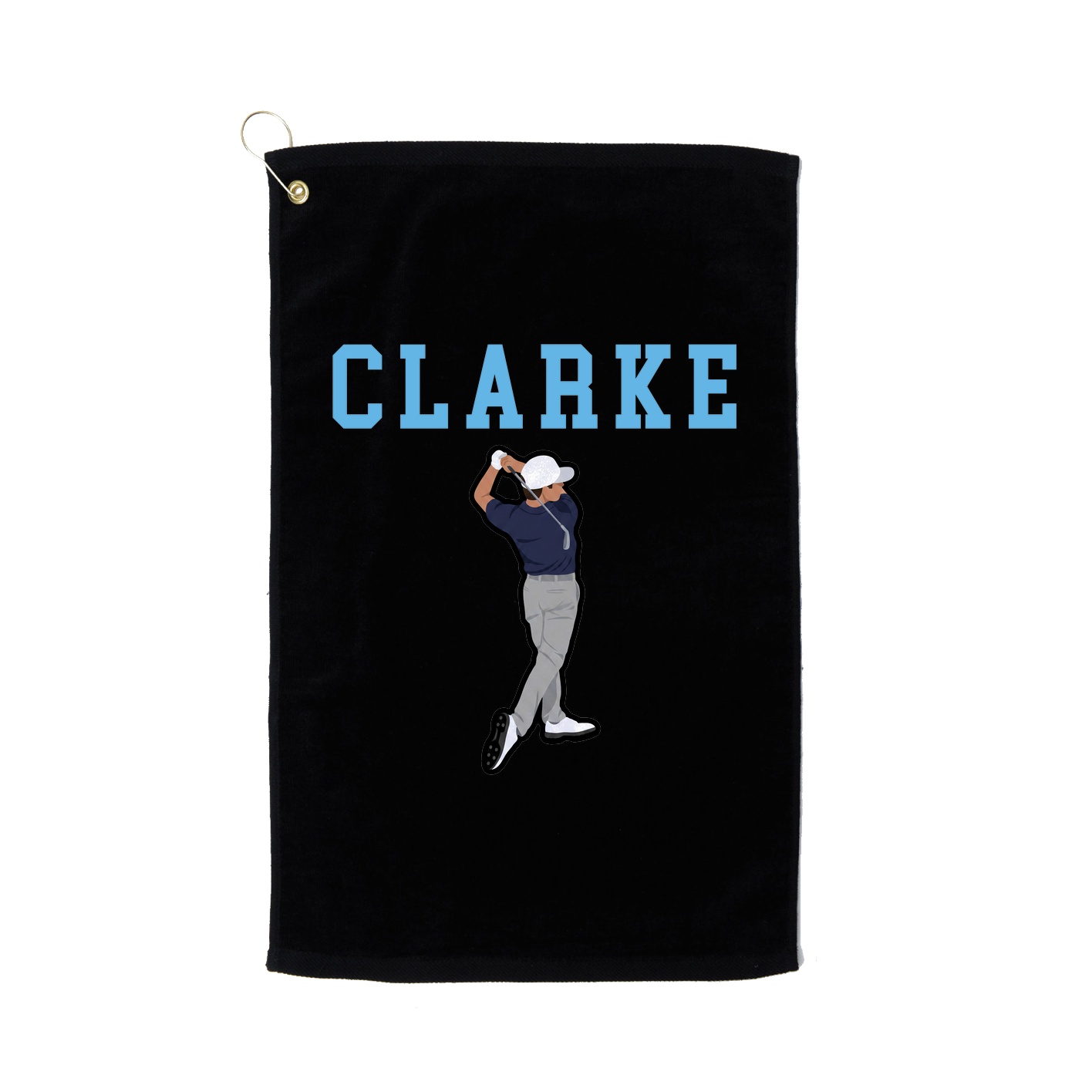 Golf Towel — Shirsey in Black