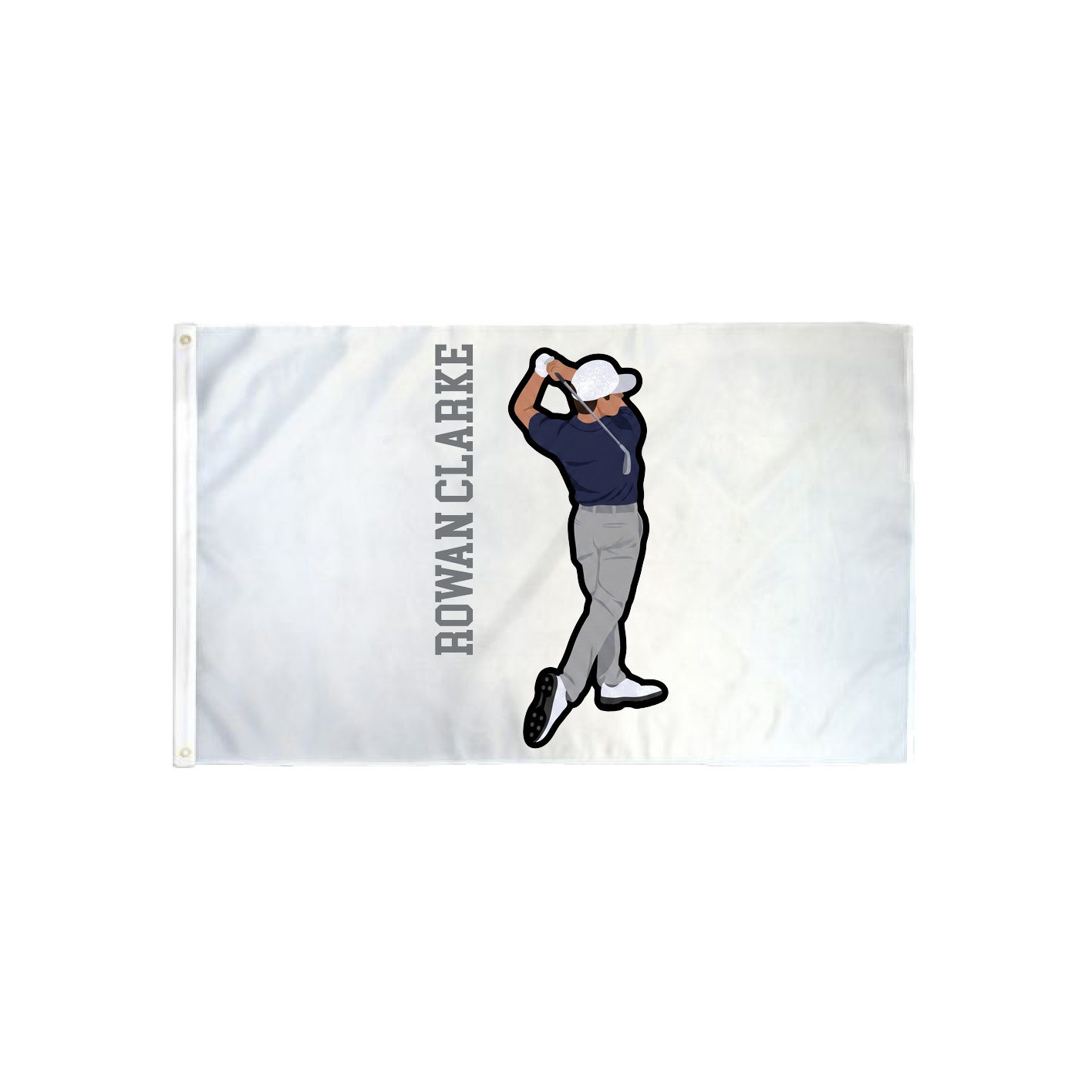 3x5 Flag — Name Vertical in Classic