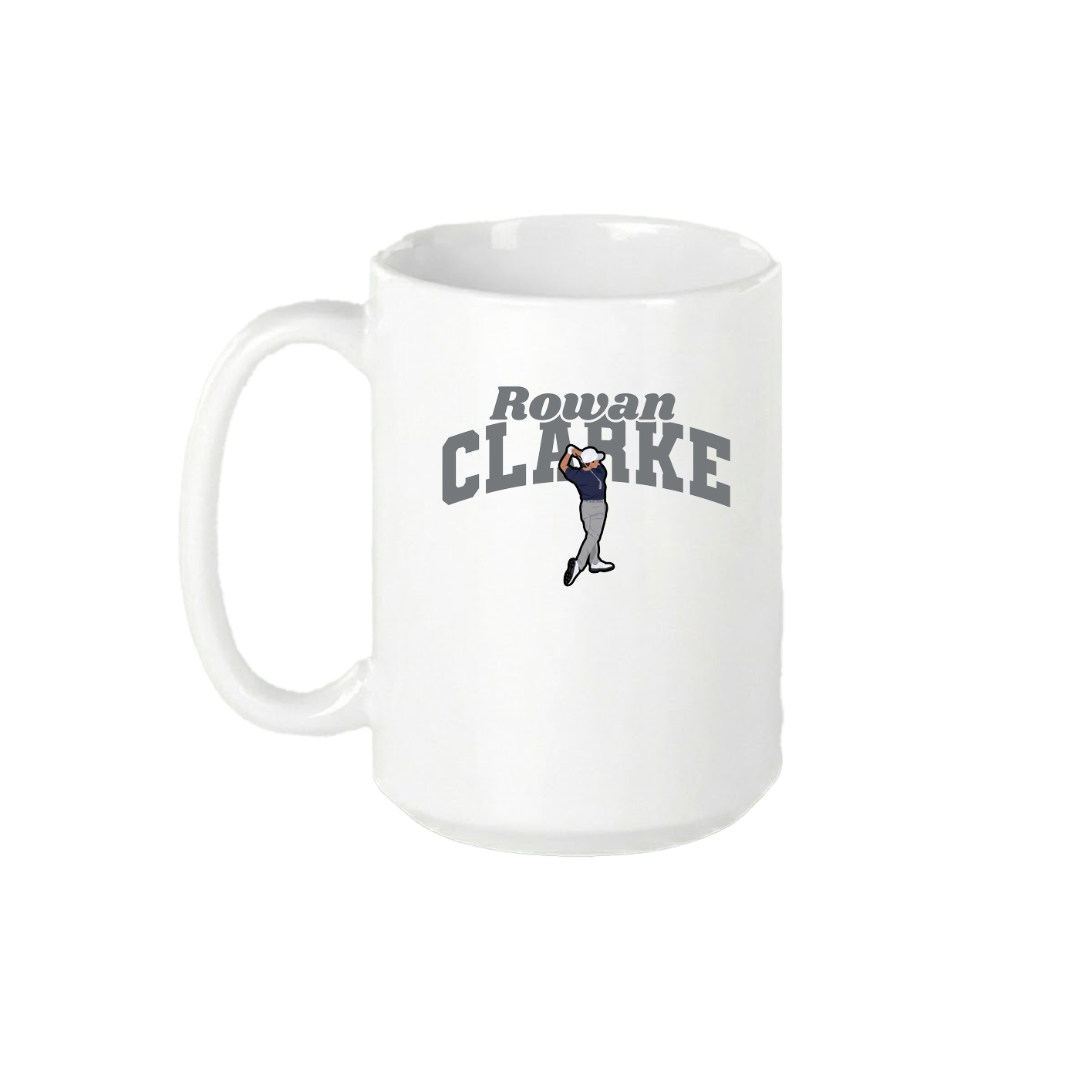 15oz Coffee Mug — Signature Arch in White