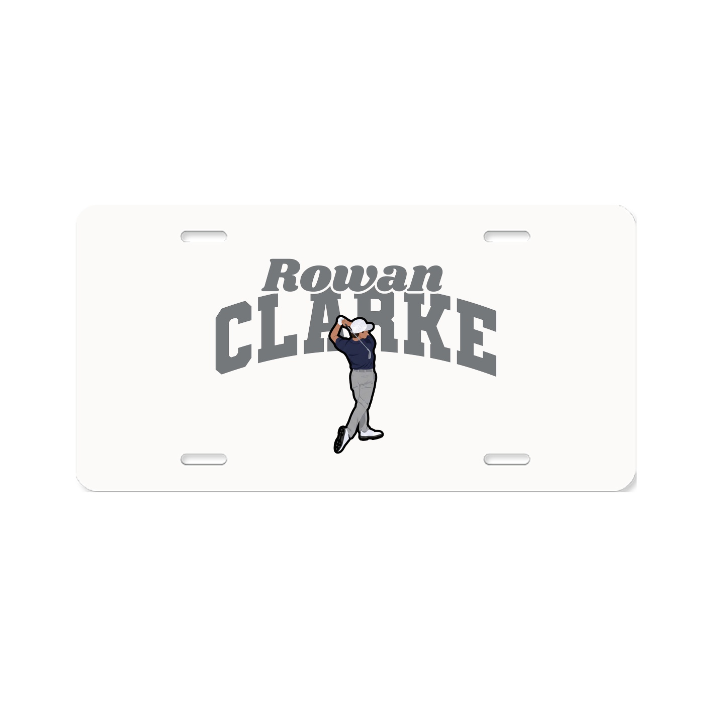 License Plate — Signature Arch in Classic