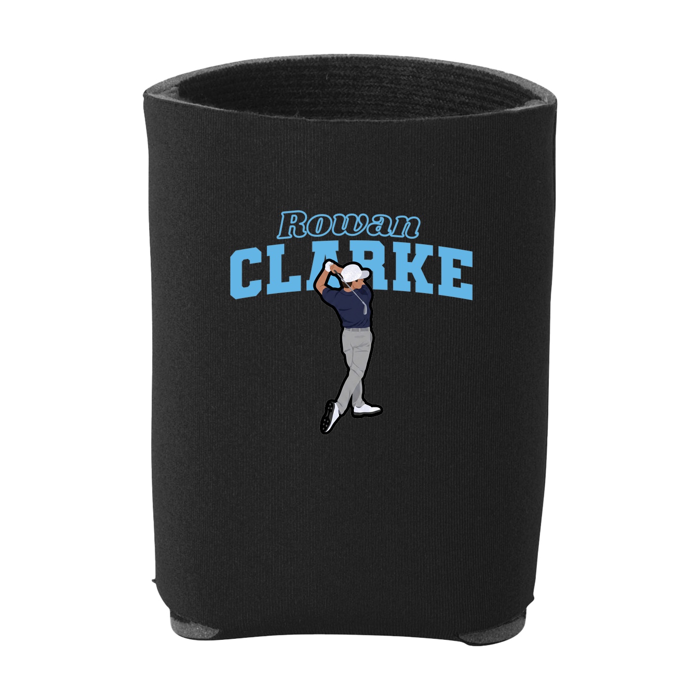 Can Holder — Name Arch in Black