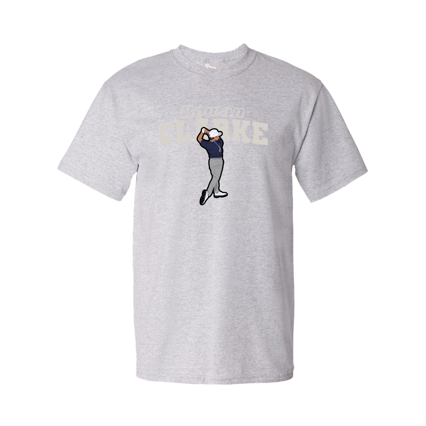 Tee — Name Arch in Grey