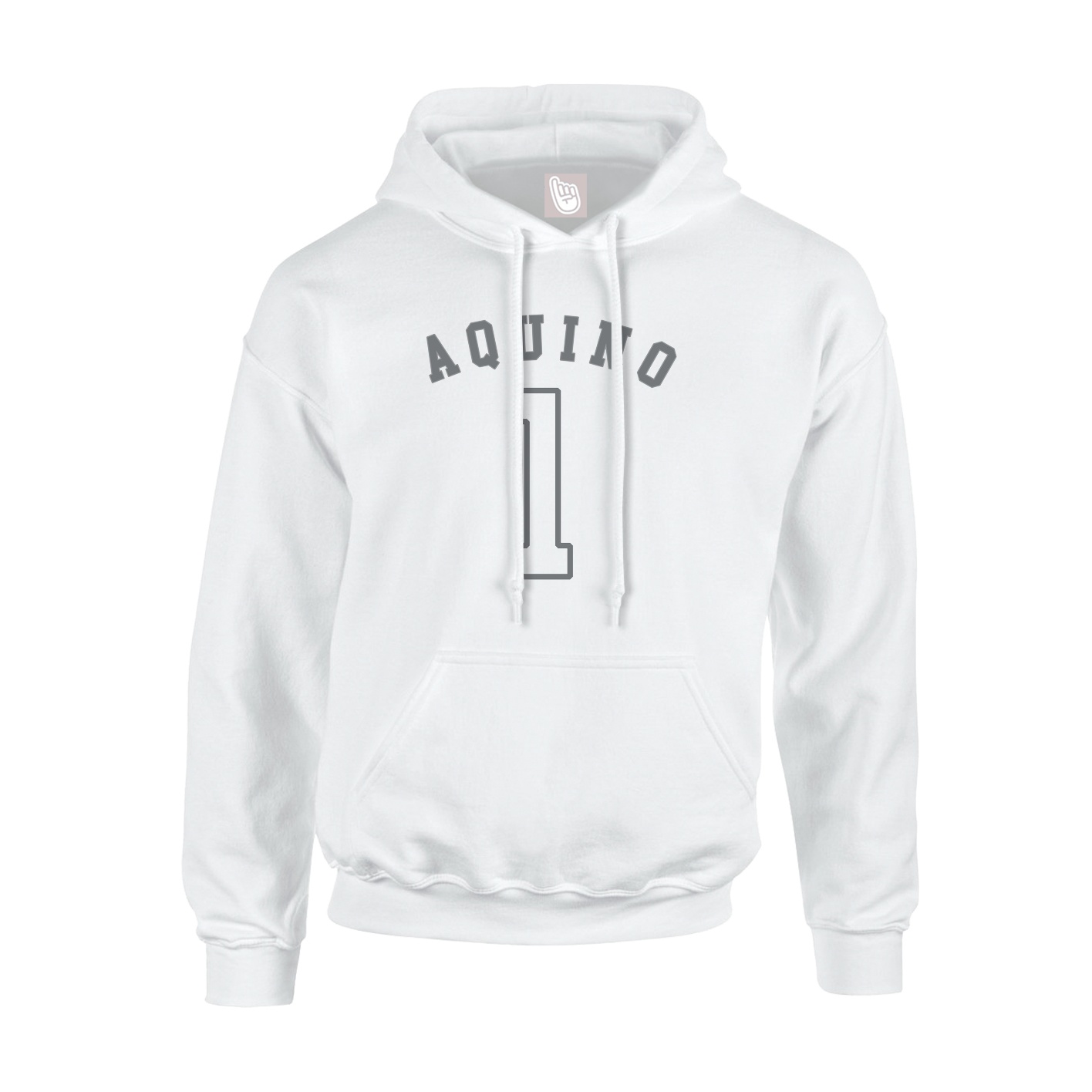 Hoodie — Shirsey Arch in White