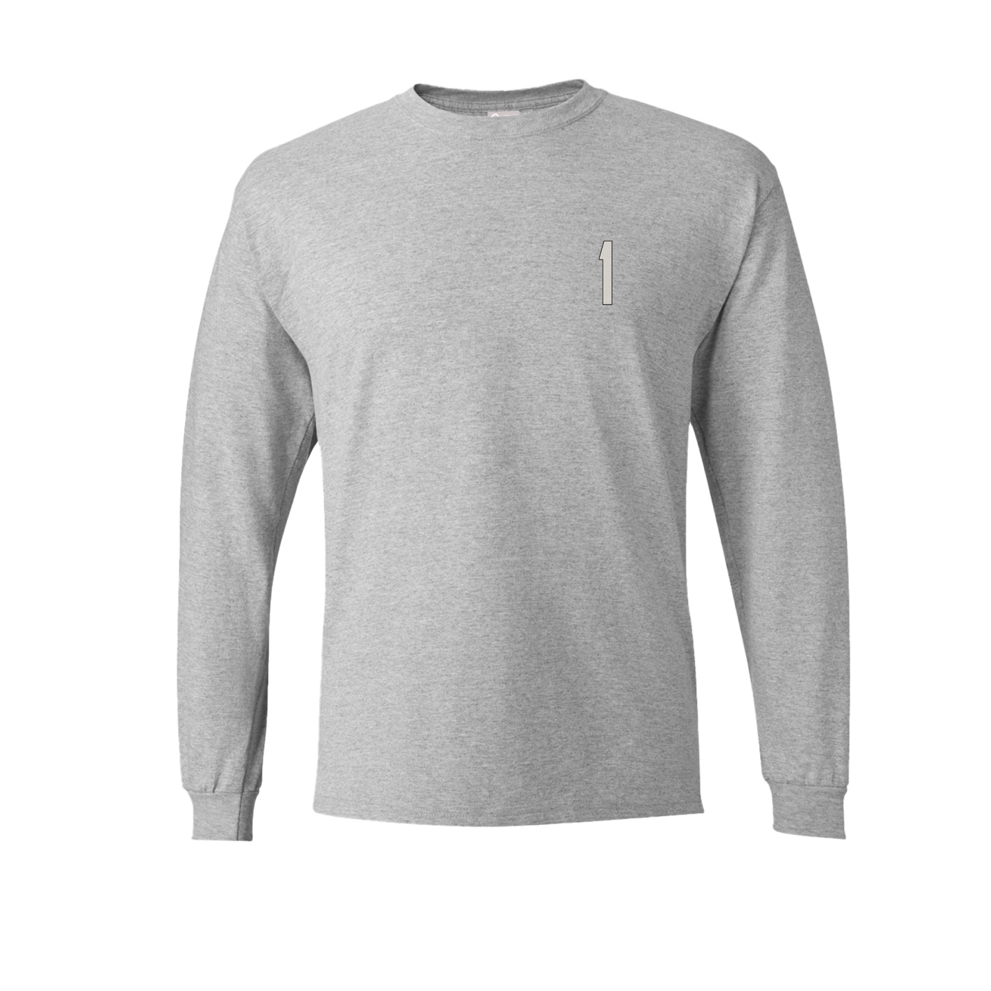 Long Sleeve Tee — Front Shirsy in Grey