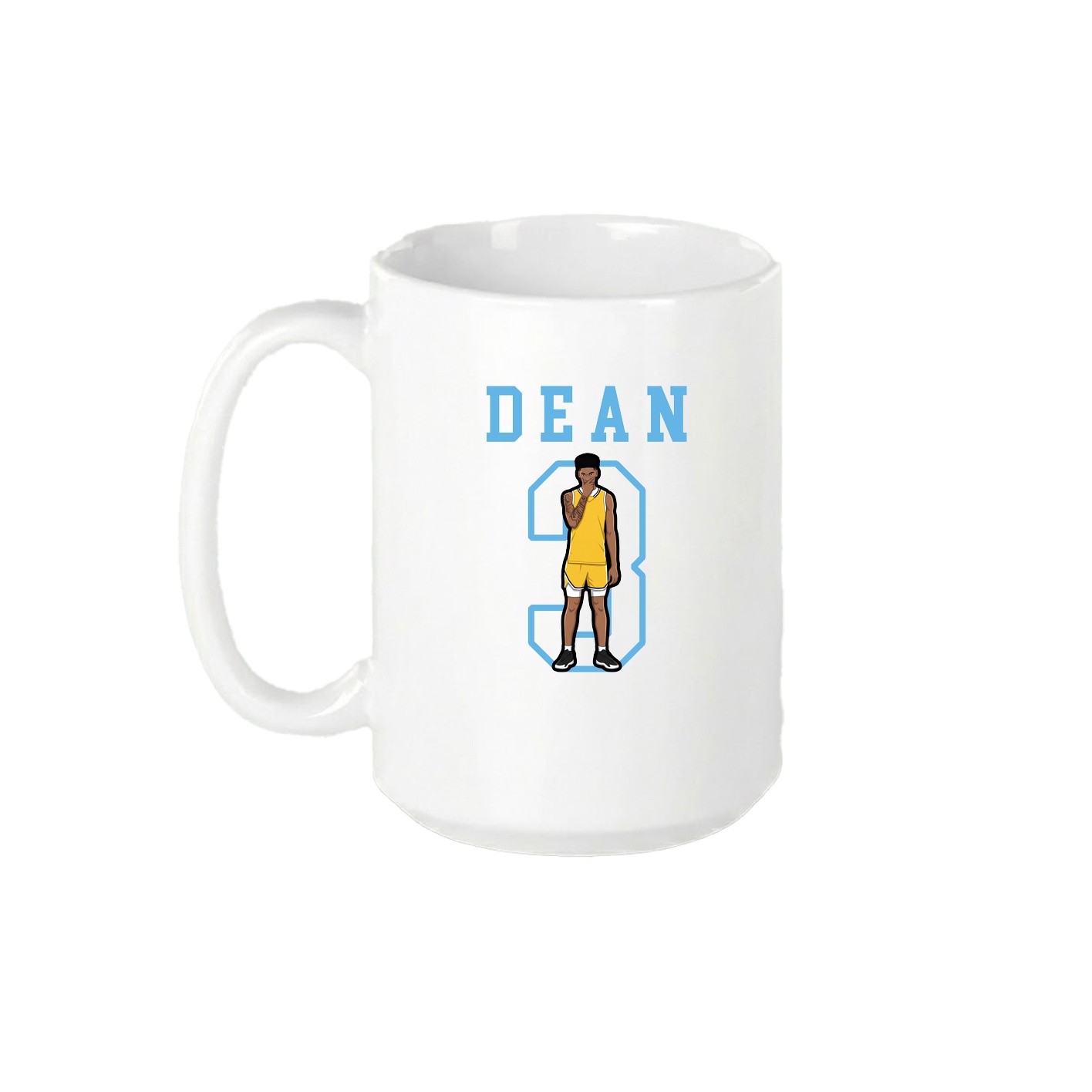 15oz Coffee Mug — Shirsey in White
