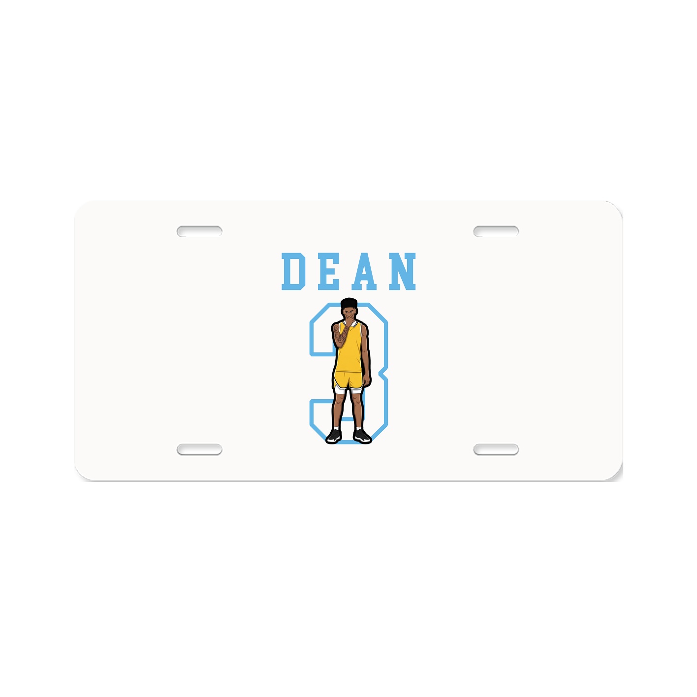 License Plate — Shirsey in Classic