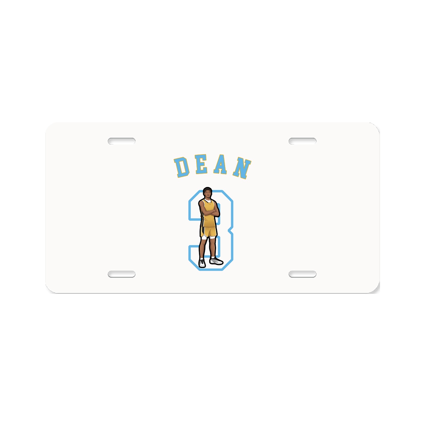 License Plate — Shirsey Arch in Classic