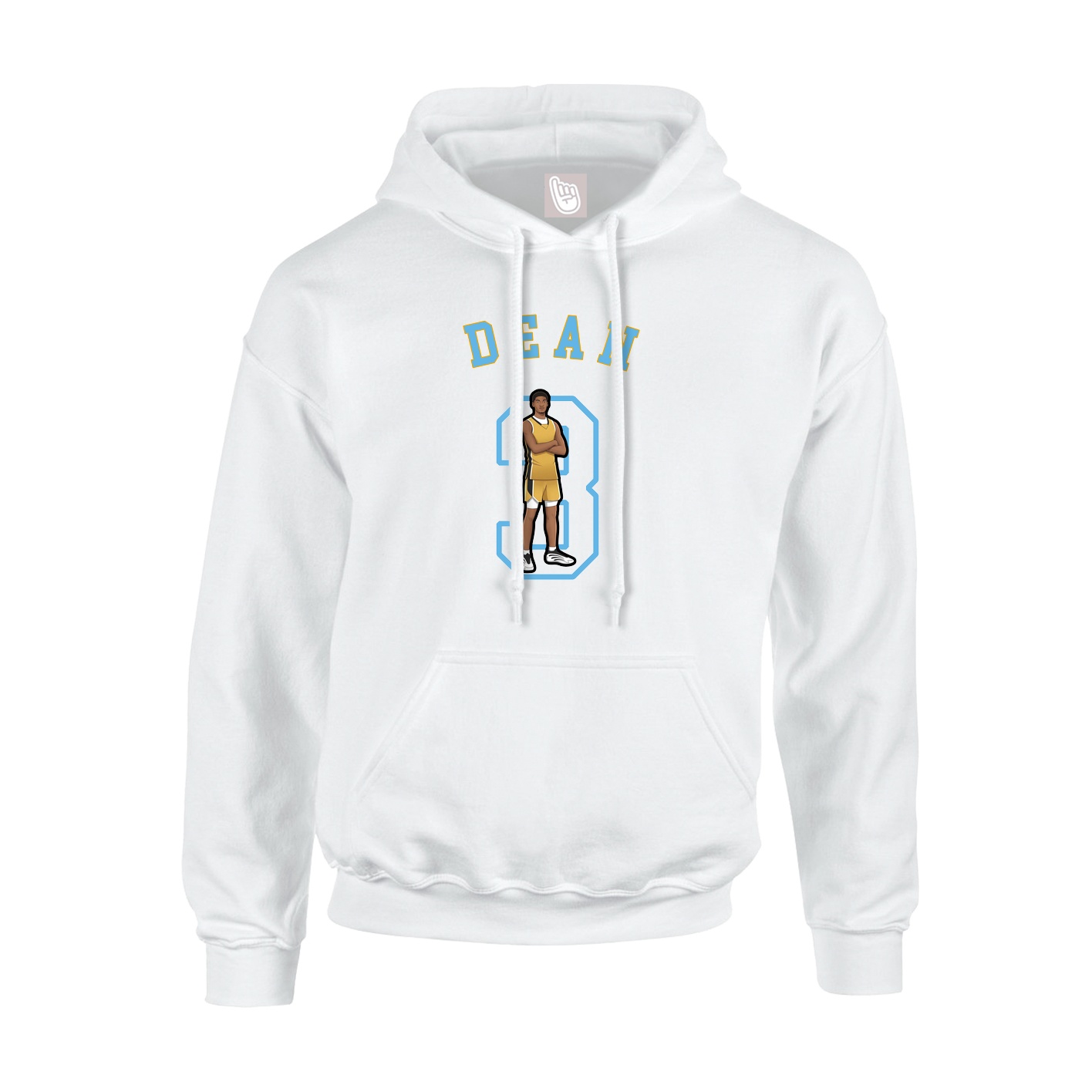 Hoodie — Shirsey Arch in White